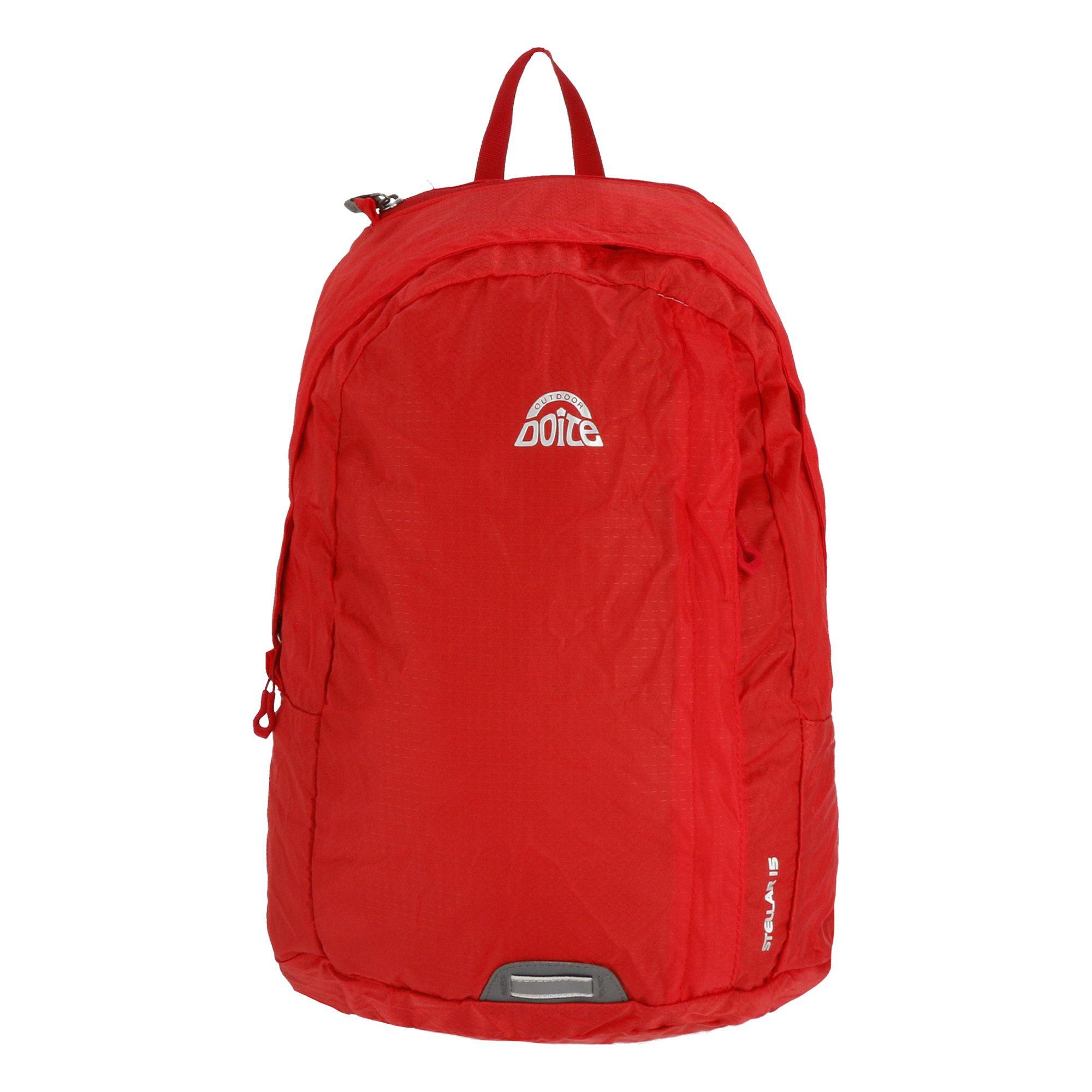 Mochila Compactable Stellar 15 Litros Rojo Doite-0