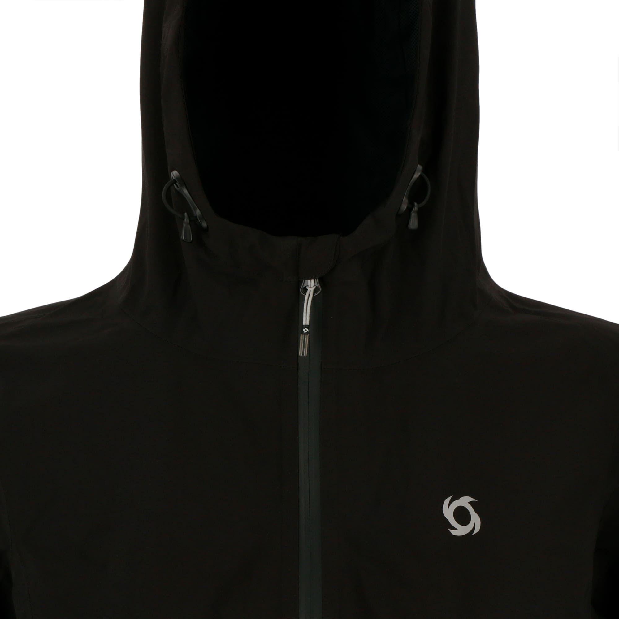 Cortaviento Impermeable Liven Negro Mujer Doite-3