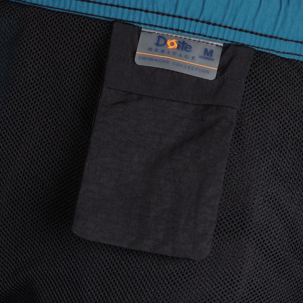 Traje De Baño Baker Negro Hombre Doite-6