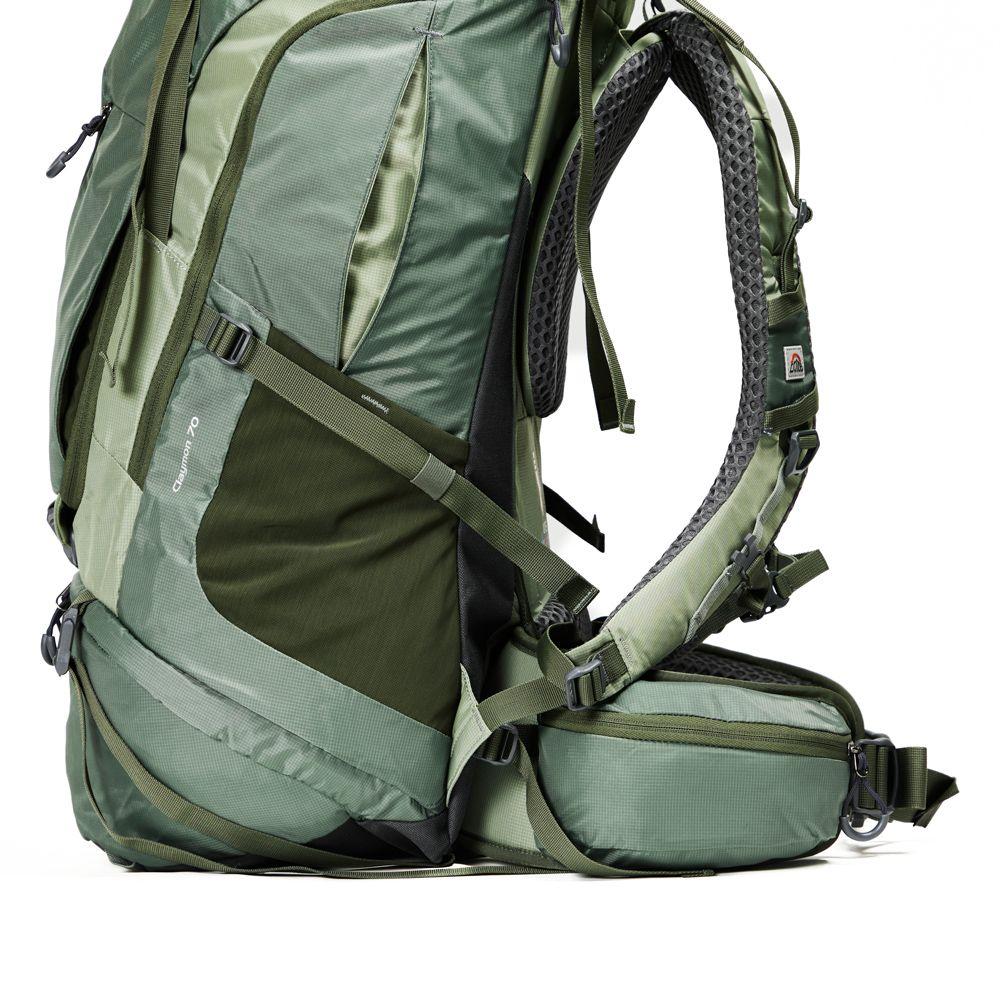 Mochila Excursion Claymon 70 Litros Verde Doite-5