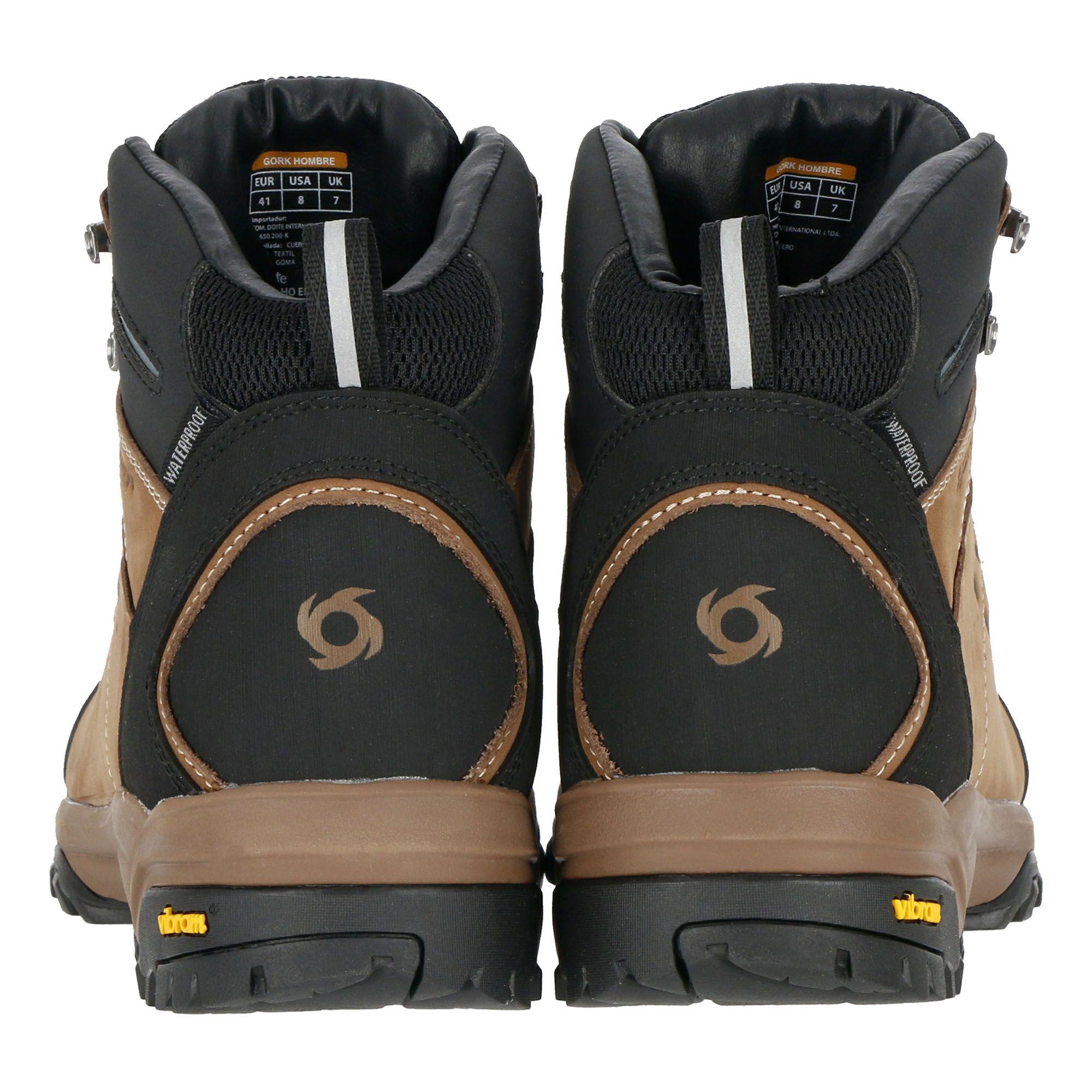 Zapato Caña Alta Gork Cafe Hombre Doite-2