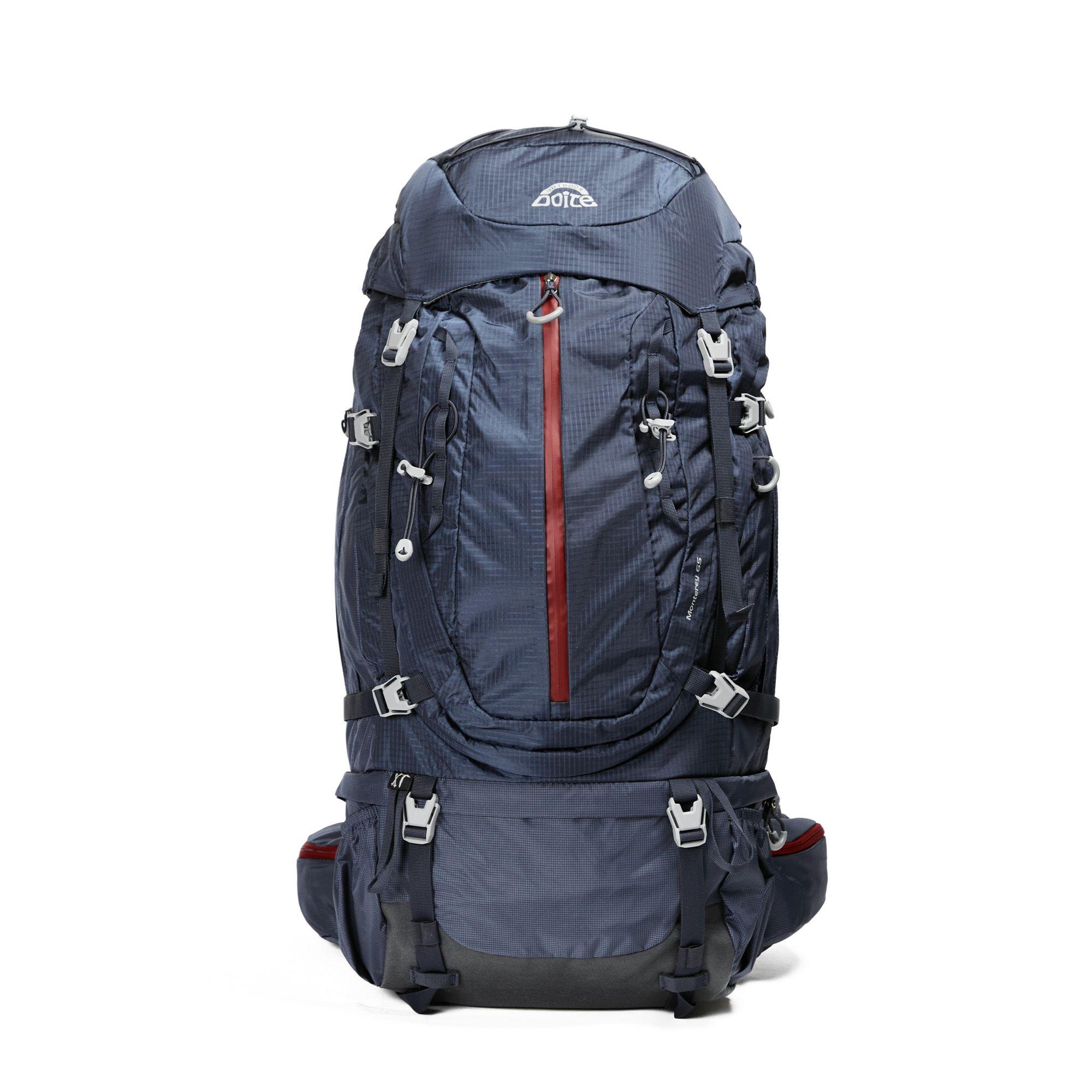 Mochila Excursion Monterey 65 Litros Azul Marino Doite-0