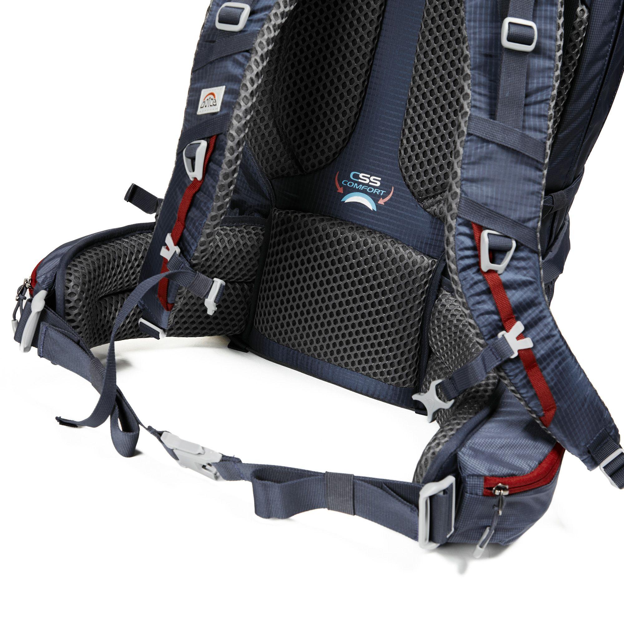 Mochila Excursion Monterey 65 Litros Azul Marino Doite-9