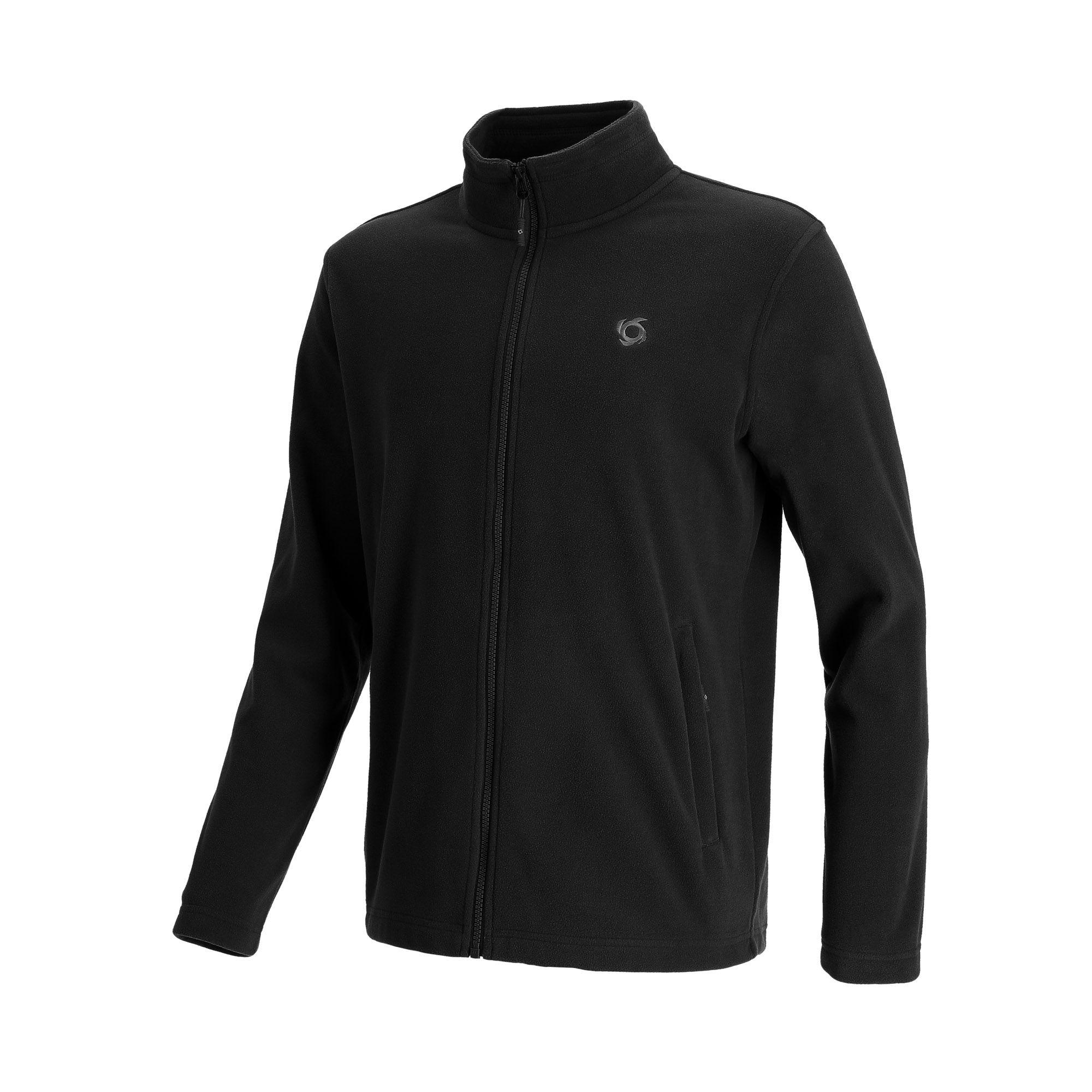 Chaqueta Polar Fleece Belenus Negro Hombre Doite-1