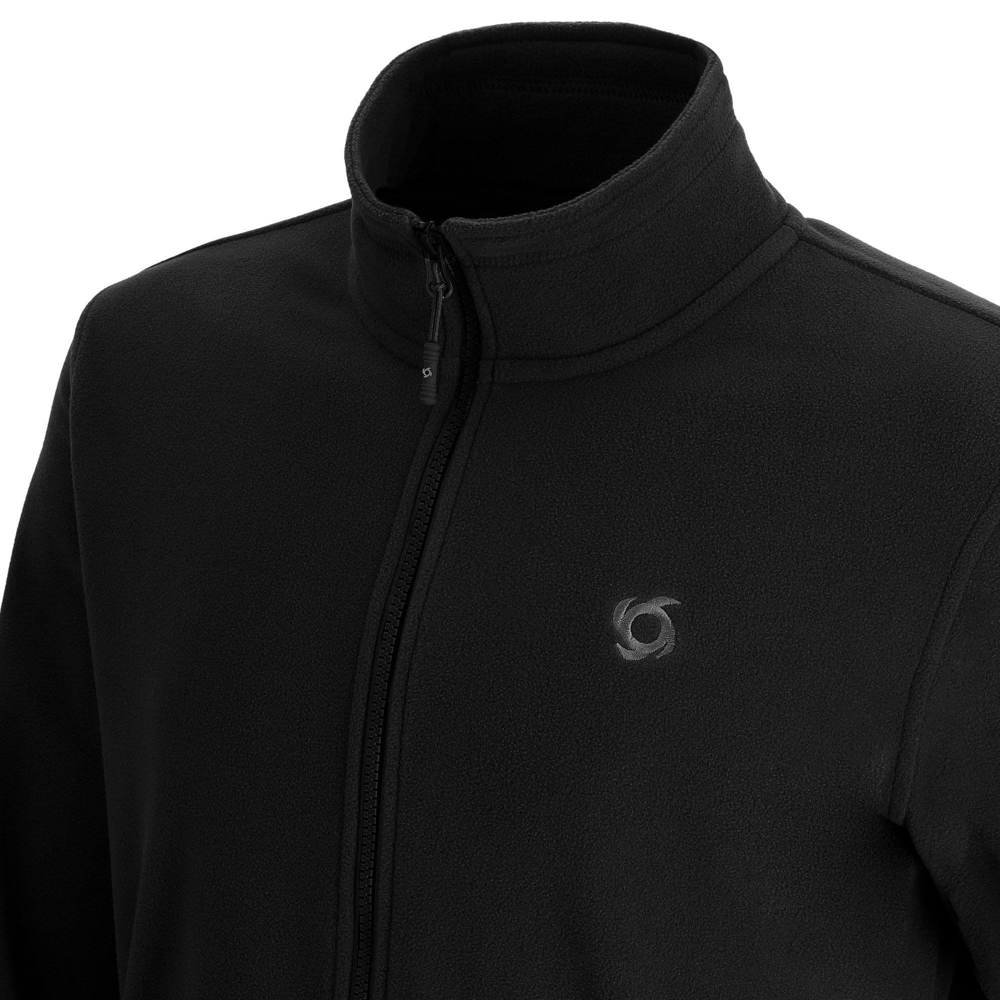 Chaqueta Polar Fleece Belenus Negro Hombre Doite-3