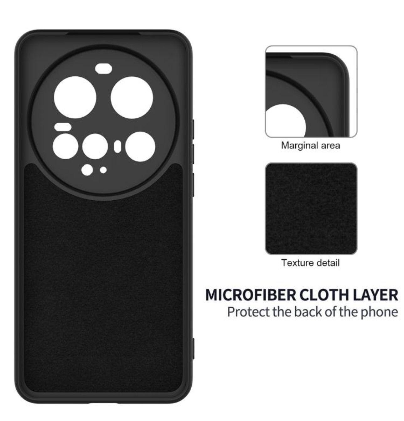 Carcasa De Silicona Suave Para Xiaomi 15 Ultra - Negro-3