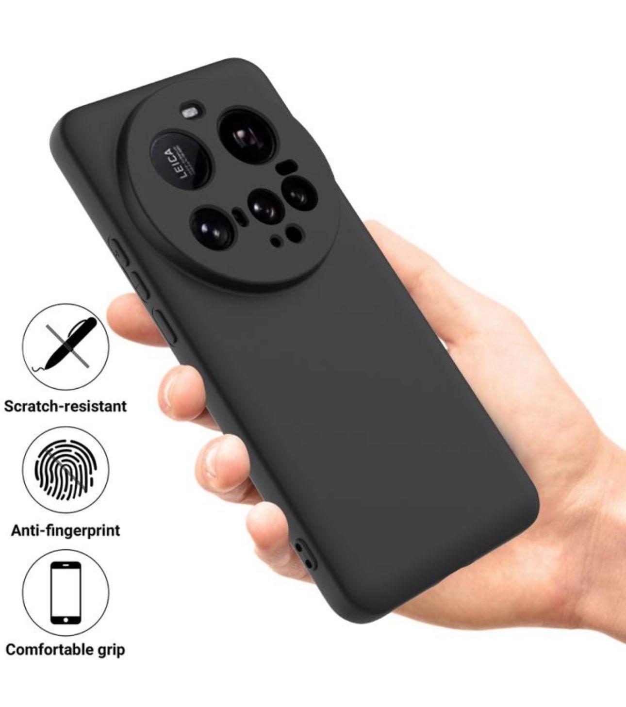 Carcasa De Silicona Suave Para Xiaomi 15 Ultra - Negro-4