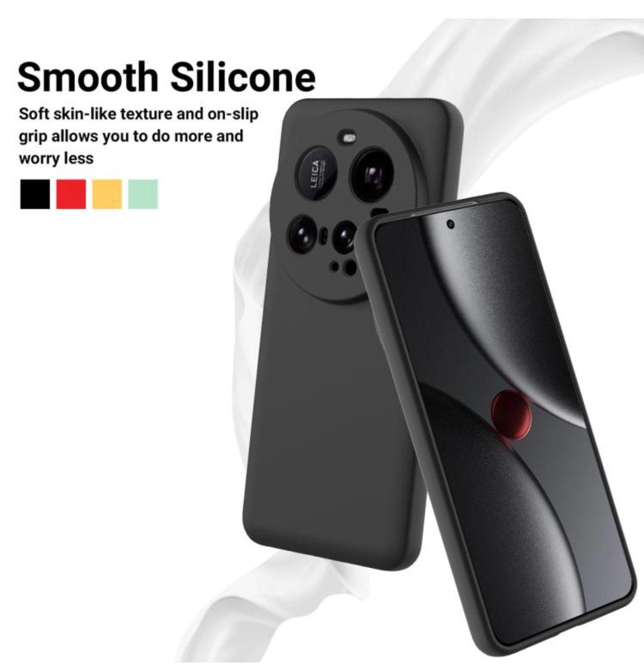 Carcasa De Silicona Suave Para Xiaomi 15 Ultra - Negro-5