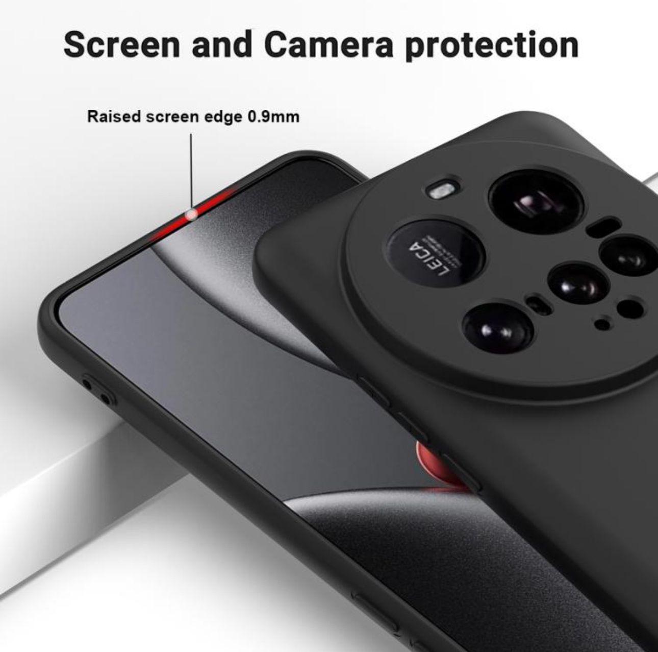 Carcasa De Silicona Suave Para Xiaomi 15 Ultra - Negro-6