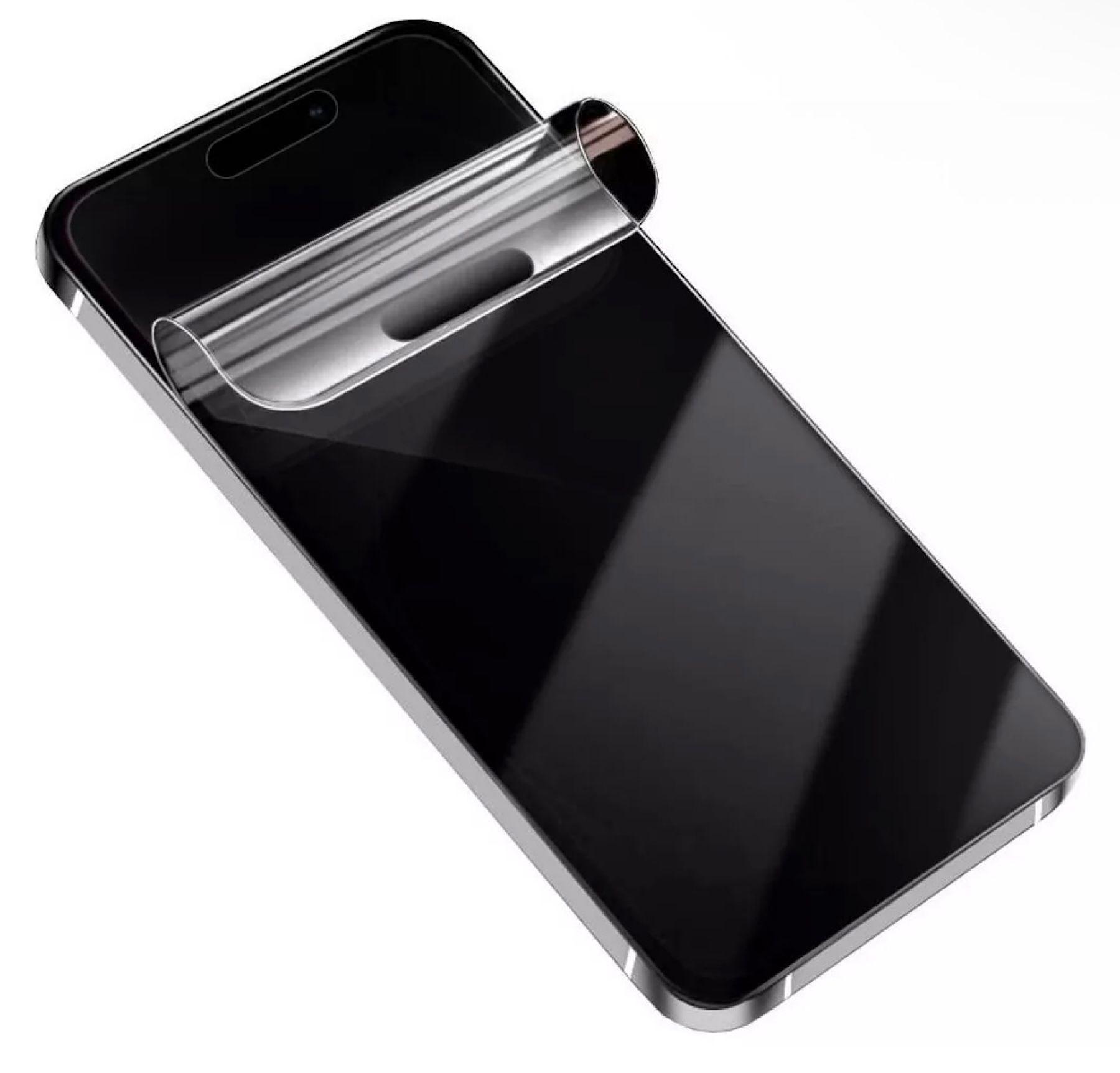 Lamina de Hidrogel Matte Anti Espia Para iPhone 18 Pro Max-2