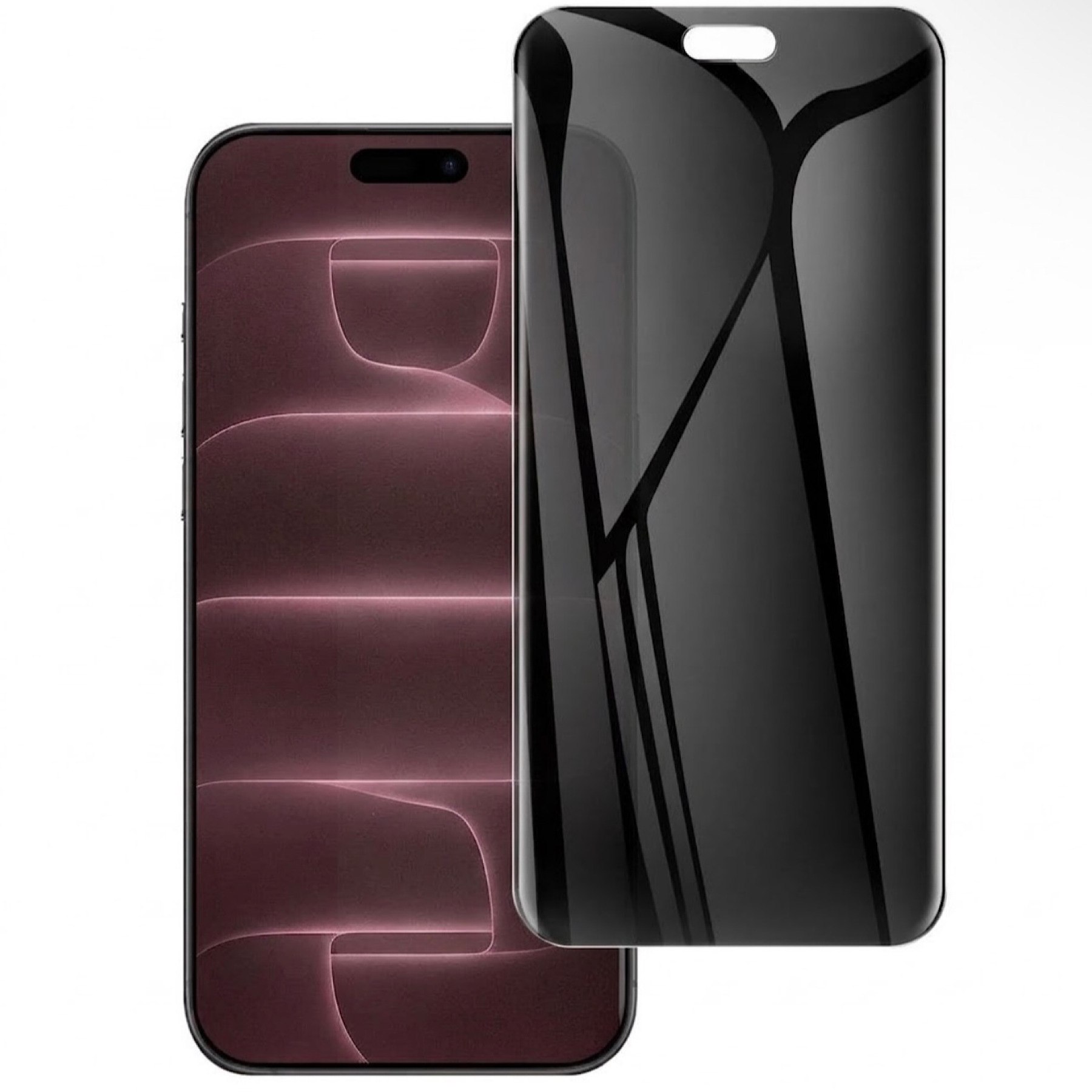 Lamina de Hidrogel Matte Anti Espia Para iPhone 18 Pro Max-3