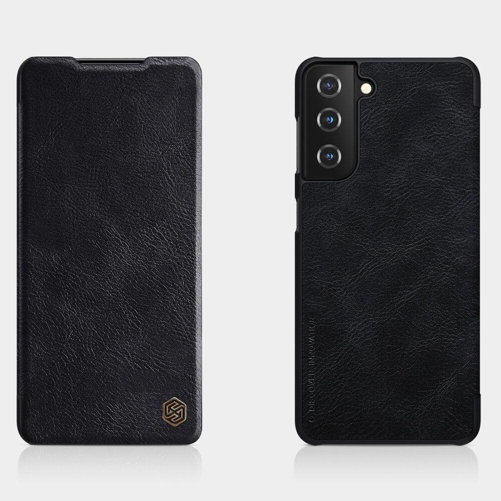 Carcasa Flip Cover Para Samsuung S21 Plus-Negro-4