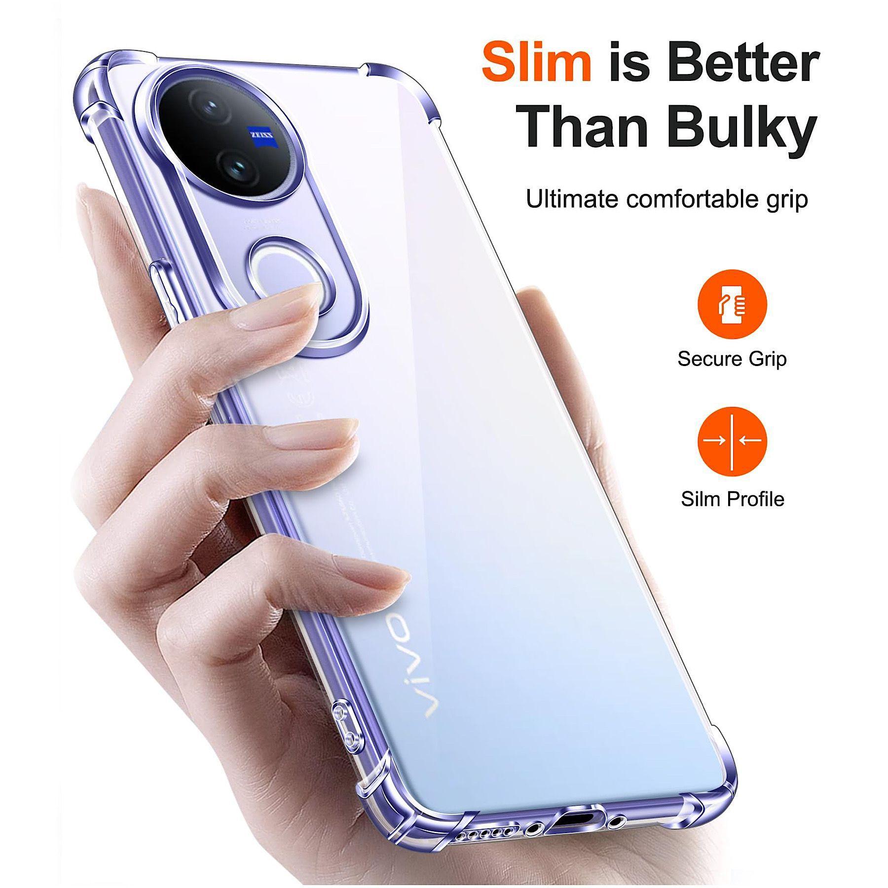 Carcasa Transparente Para Vivo V50 5G-3