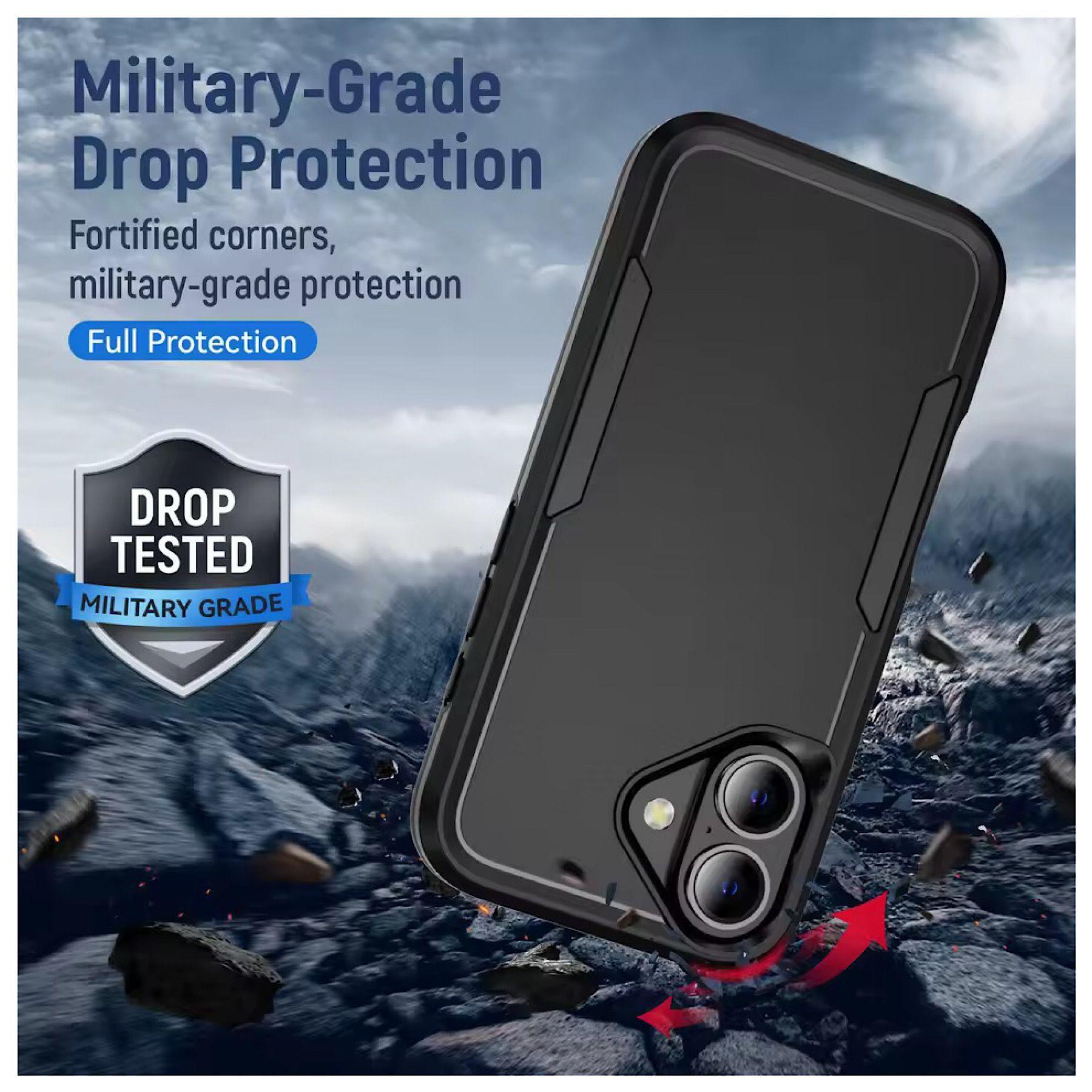Carcasa Reforzada Doble Capa Para iPhone 17 Normal-2
