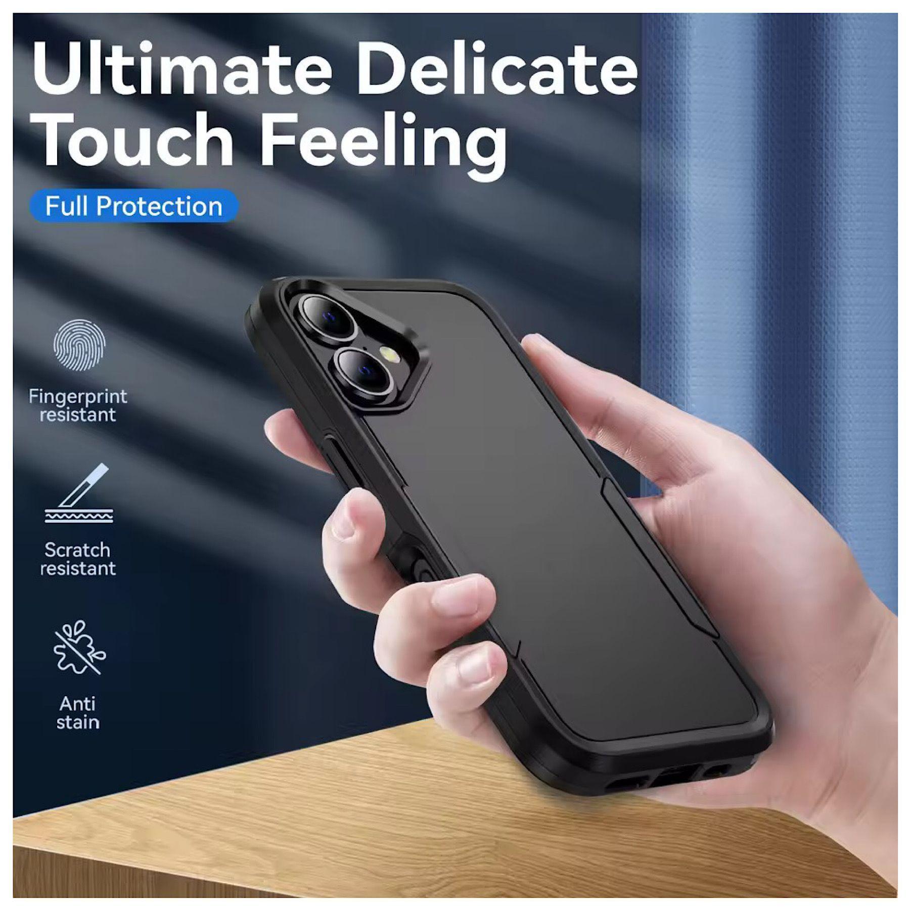 Carcasa Reforzada Doble Capa Para iPhone 17 Normal-3