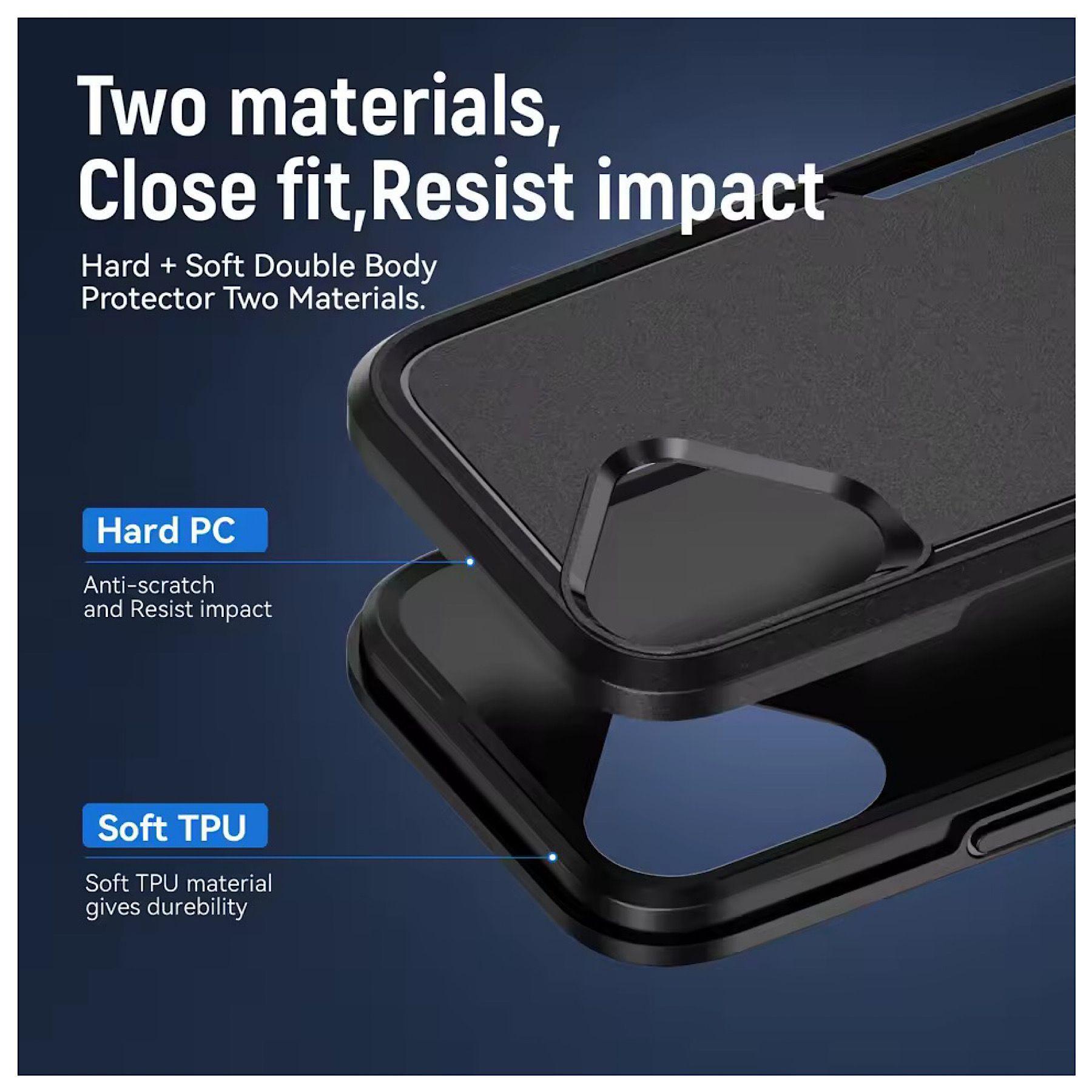 Carcasa Reforzada Doble Capa Para iPhone 17 Normal-4