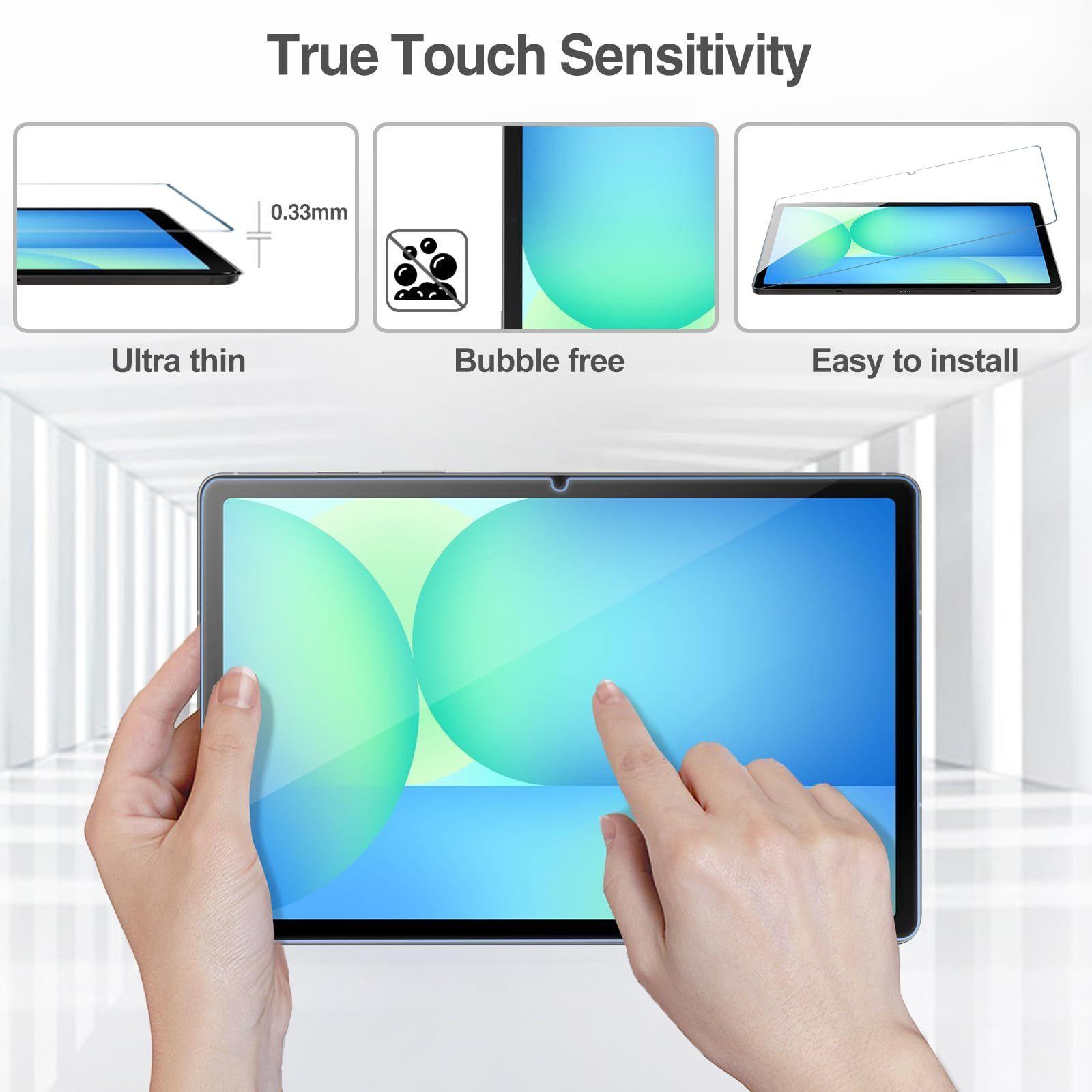 Pack Láminas De Vidrio Para Samsung Tab S10 FE Plus-3