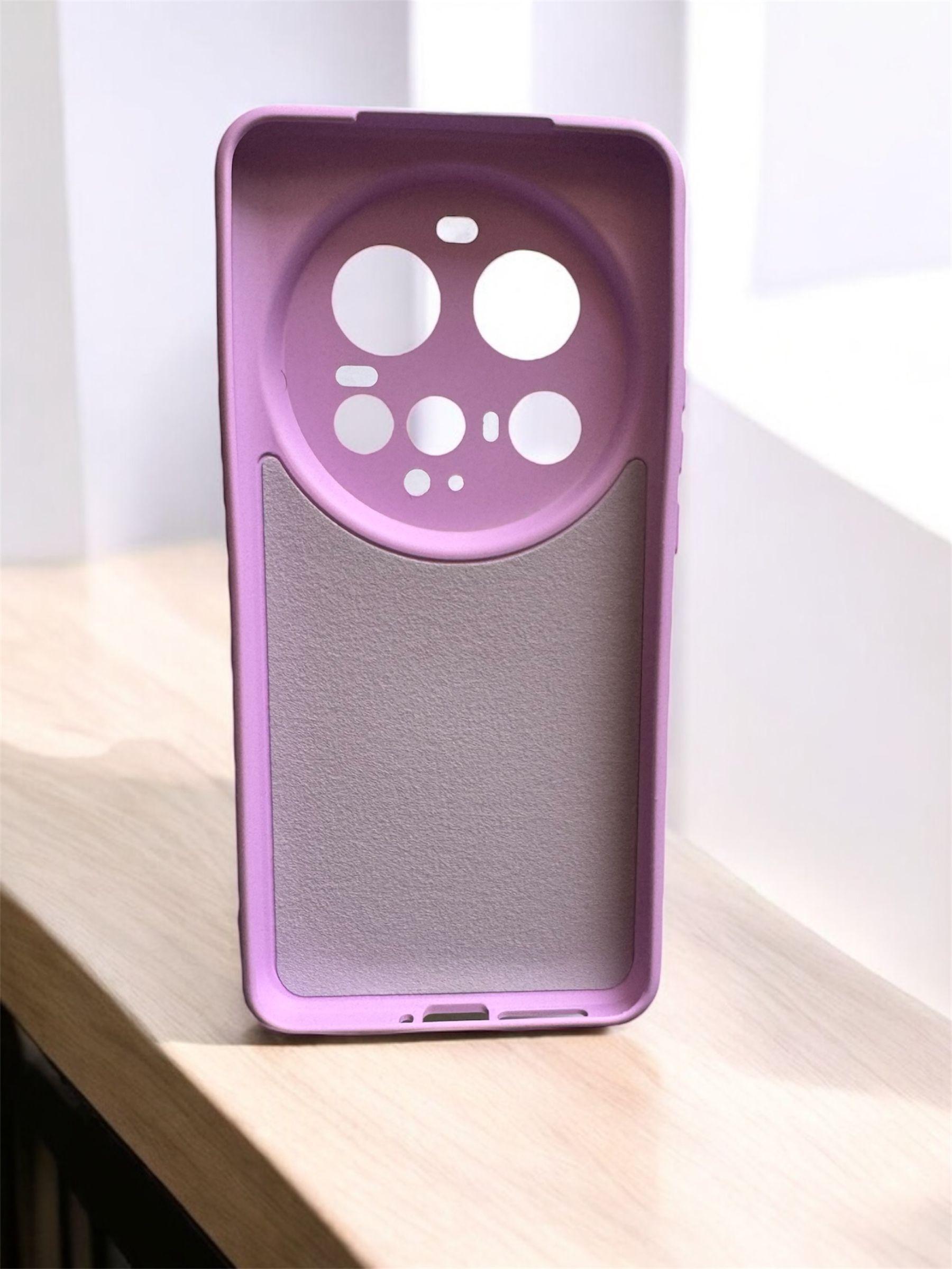 Carcasa De Silicona Suave Para Xiaomi 15 Ultra - Púrpura-3