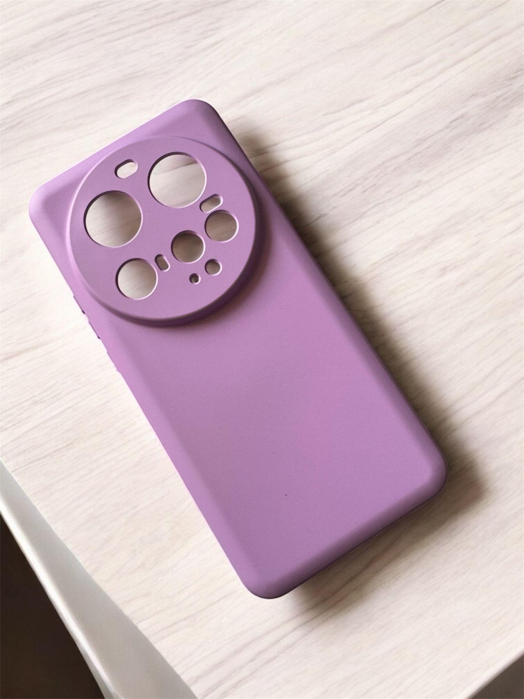 Carcasa De Silicona Suave Para Xiaomi 15 Ultra - Púrpura-4