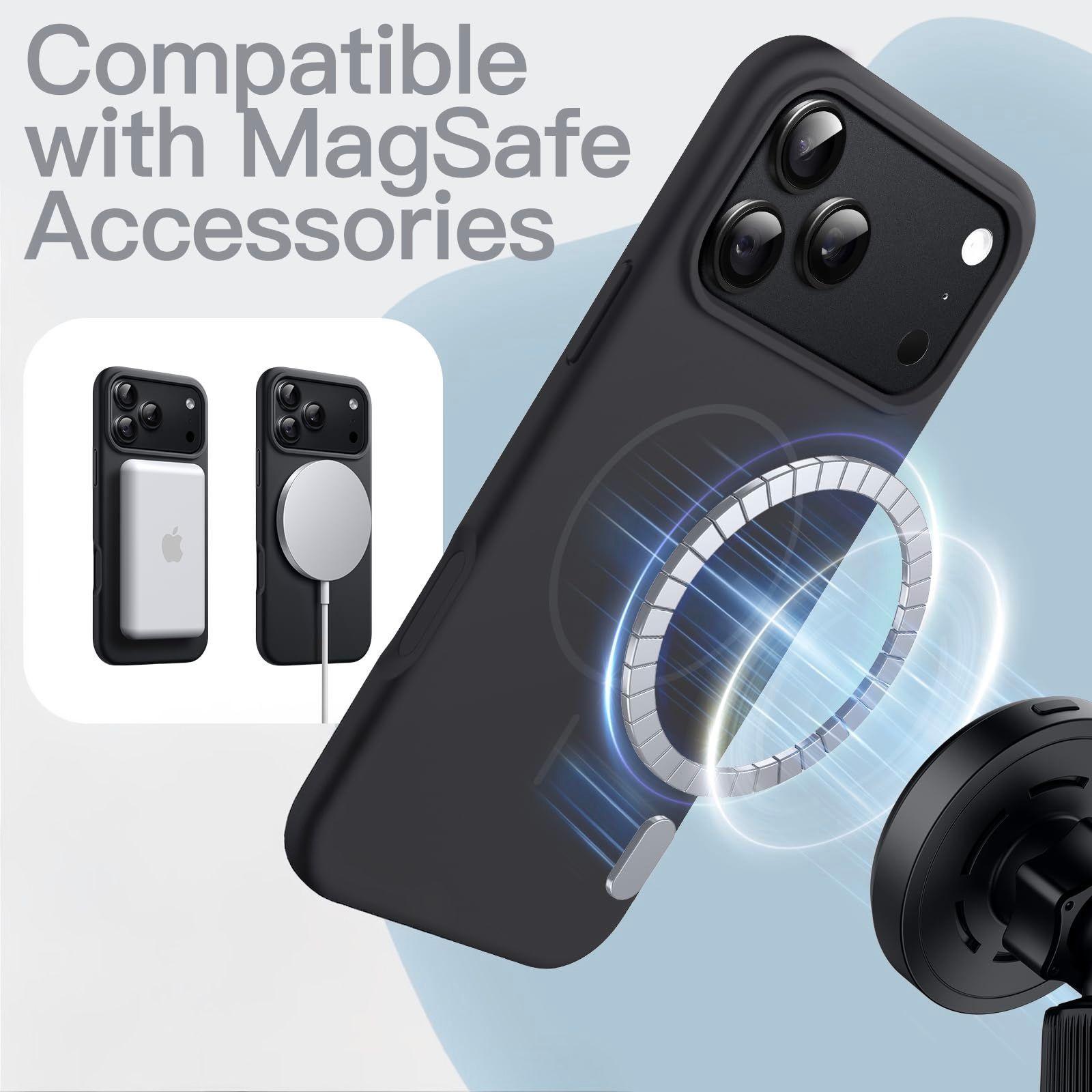 Carcasa Silicona Con Magsafe Para iPhone 18 Pro Max-2