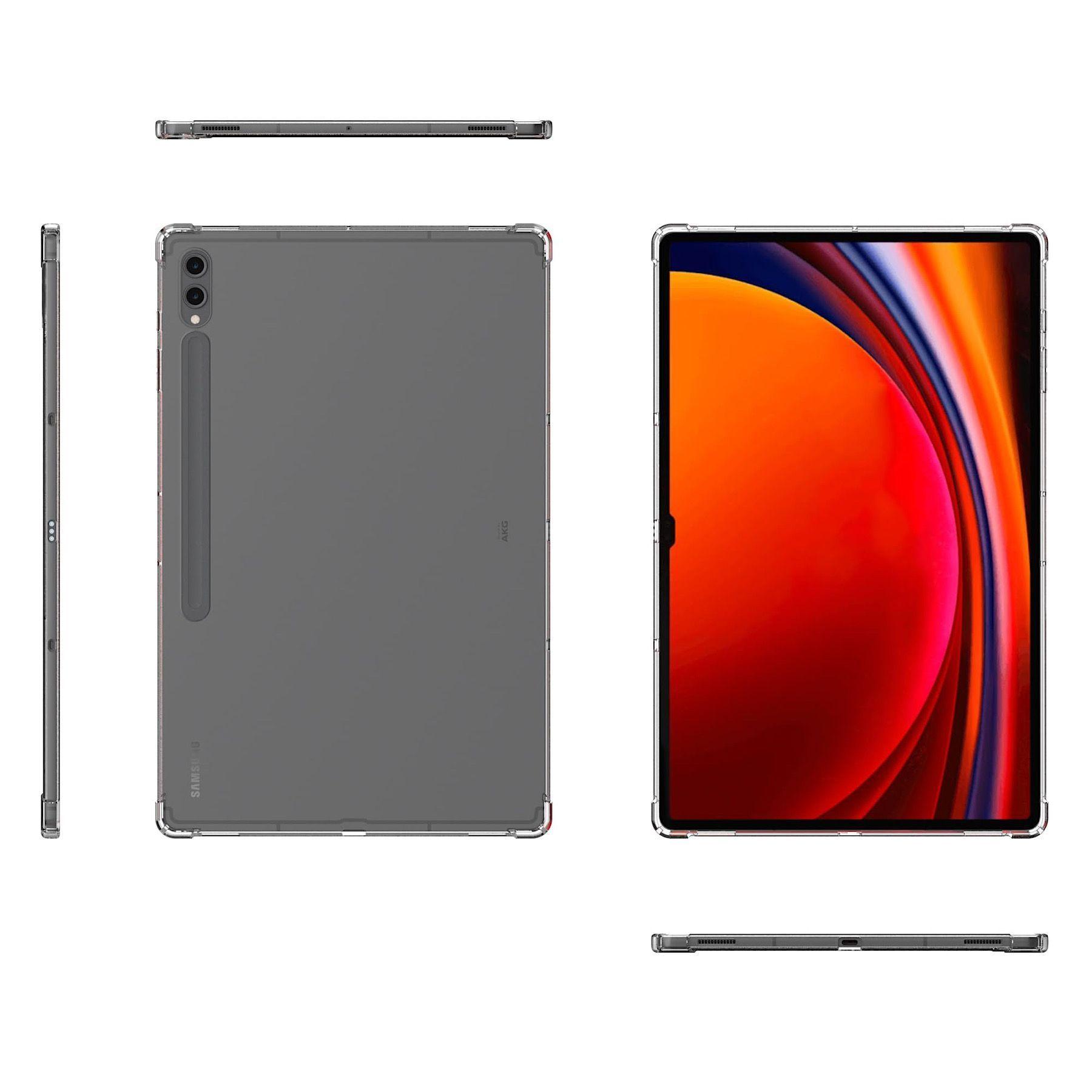 Carcasa Transparente Para Samsung Tab S8/S9 Ultra-4
