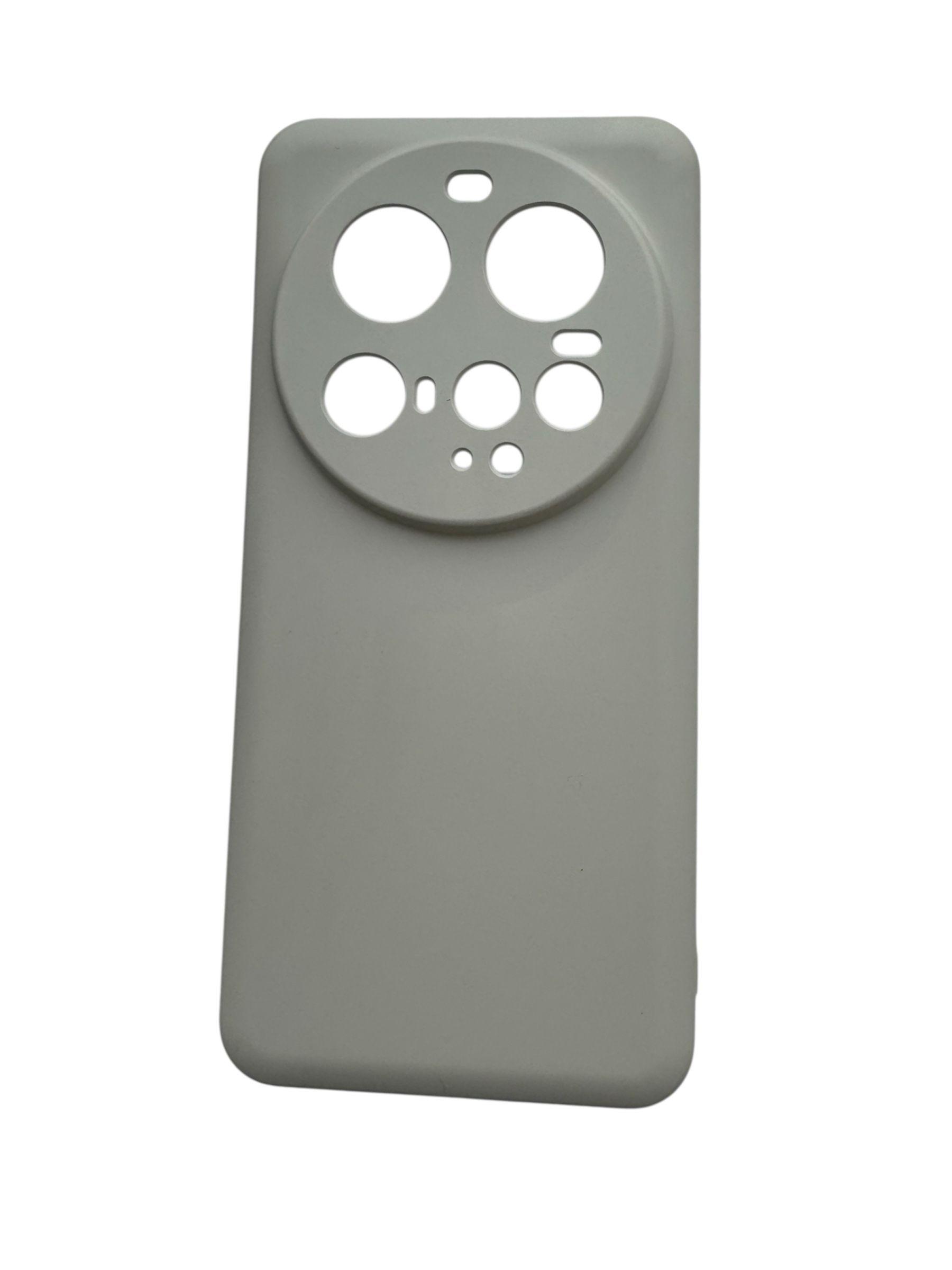 Carcasa De Silicona Suave Para Xiaomi 15 Ultra - Ceniza-0