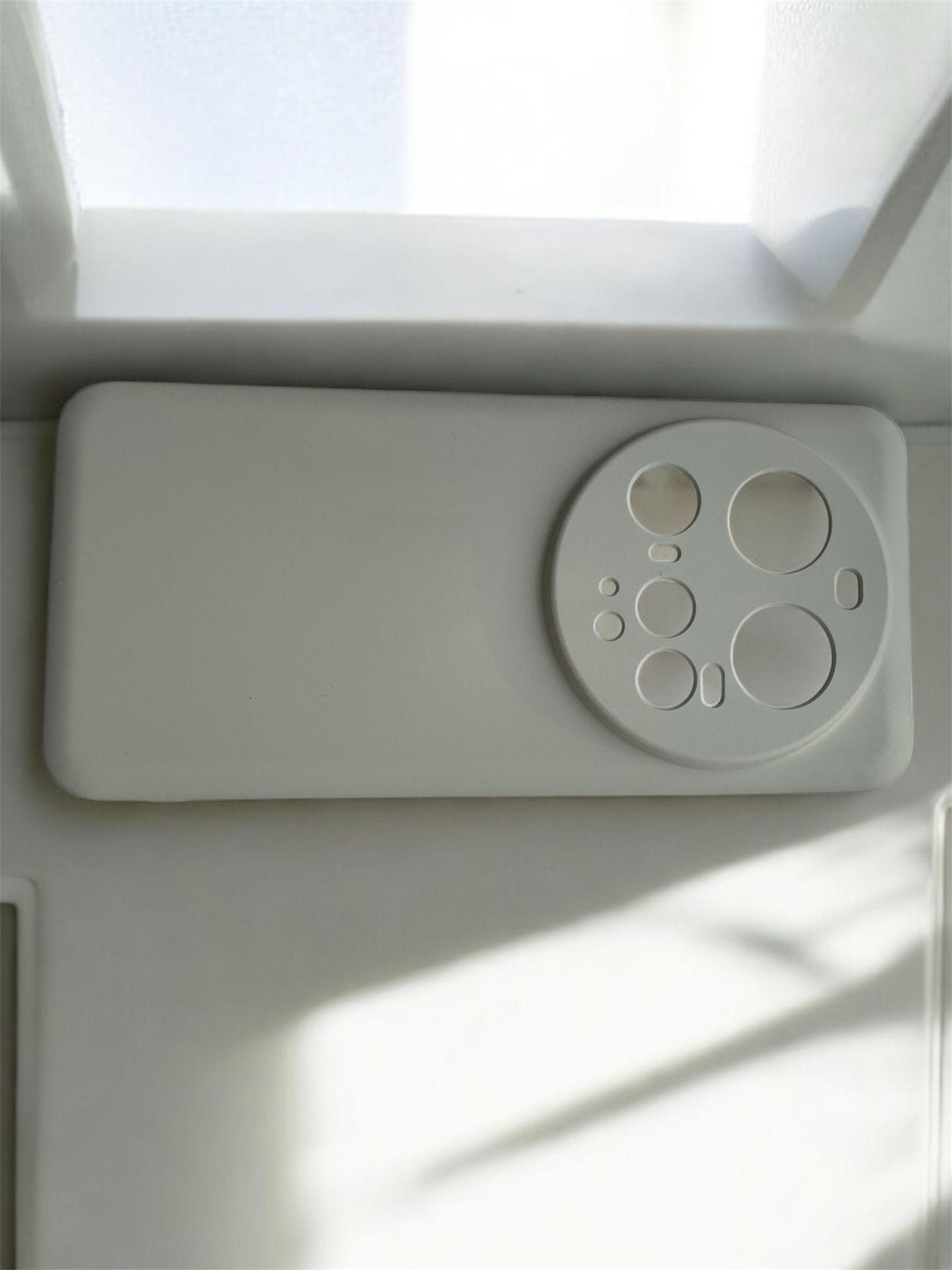 Carcasa De Silicona Suave Para Xiaomi 15 Ultra - Ceniza-3
