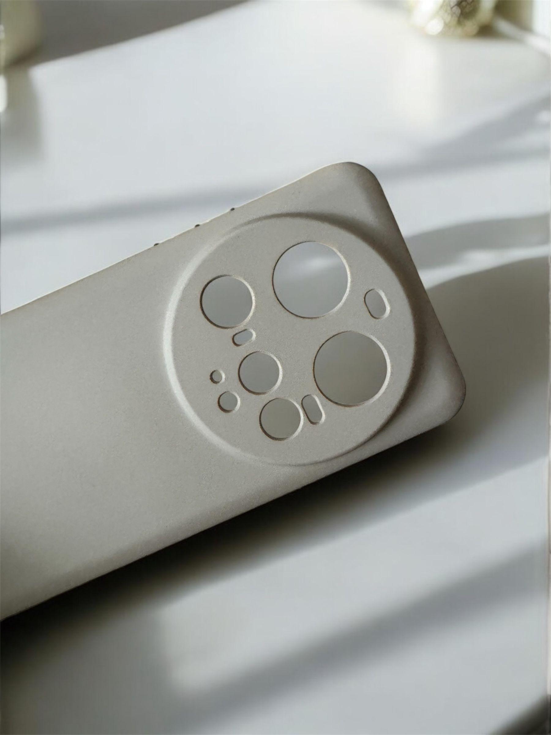 Carcasa De Silicona Suave Para Xiaomi 15 Ultra - Ceniza-4