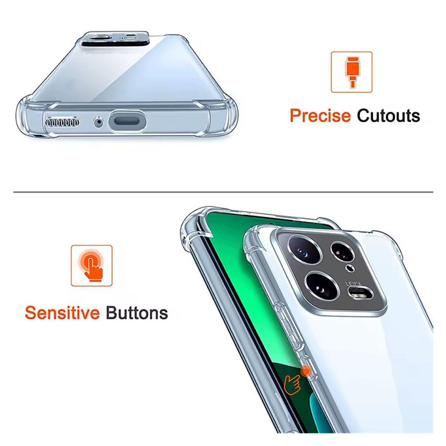 Carcasa Transparente Para Xiaomi 13T /13T Pro-3