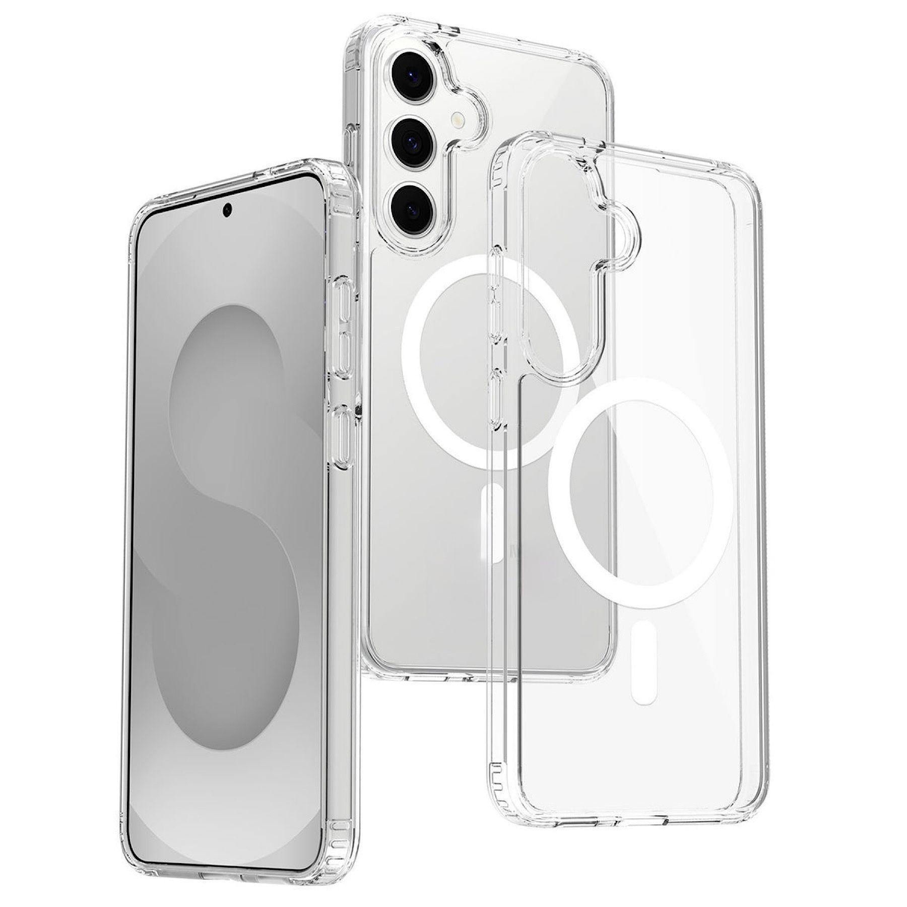 Carcasa Transparente Con Magsafe Para Samsung S26 FE-0