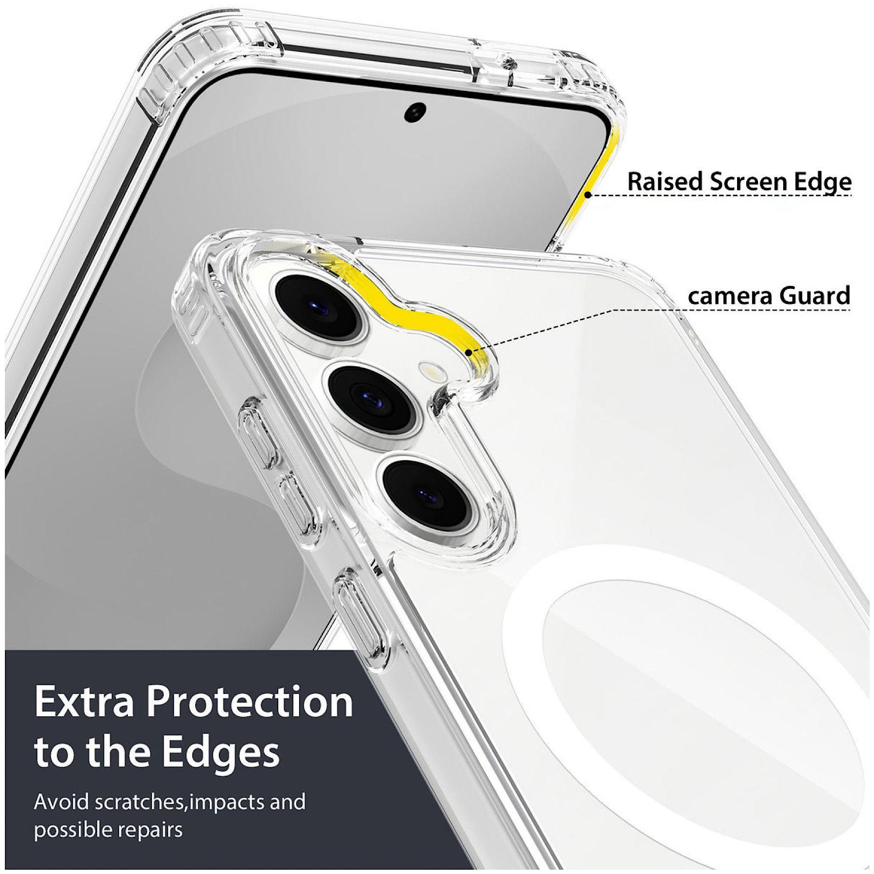 Carcasa Transparente Con Magsafe Para Samsung S26 FE-3