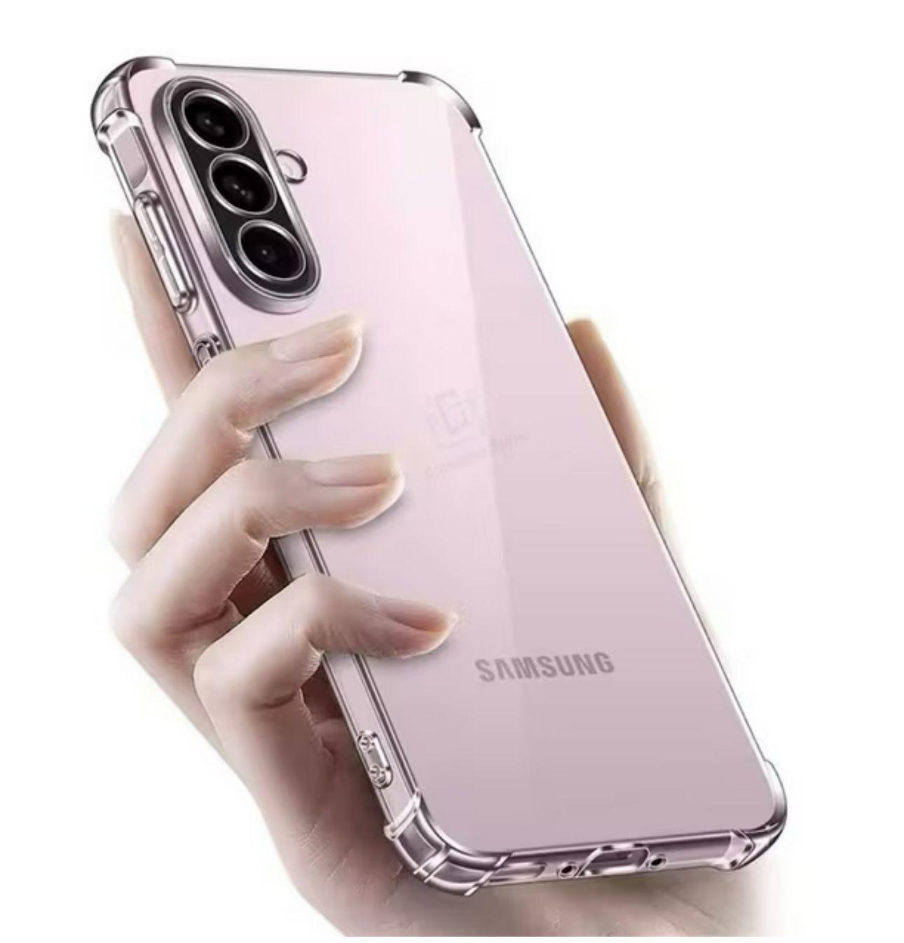 Carcasa Transparente Reforzada Para Samsung A56 5g-2