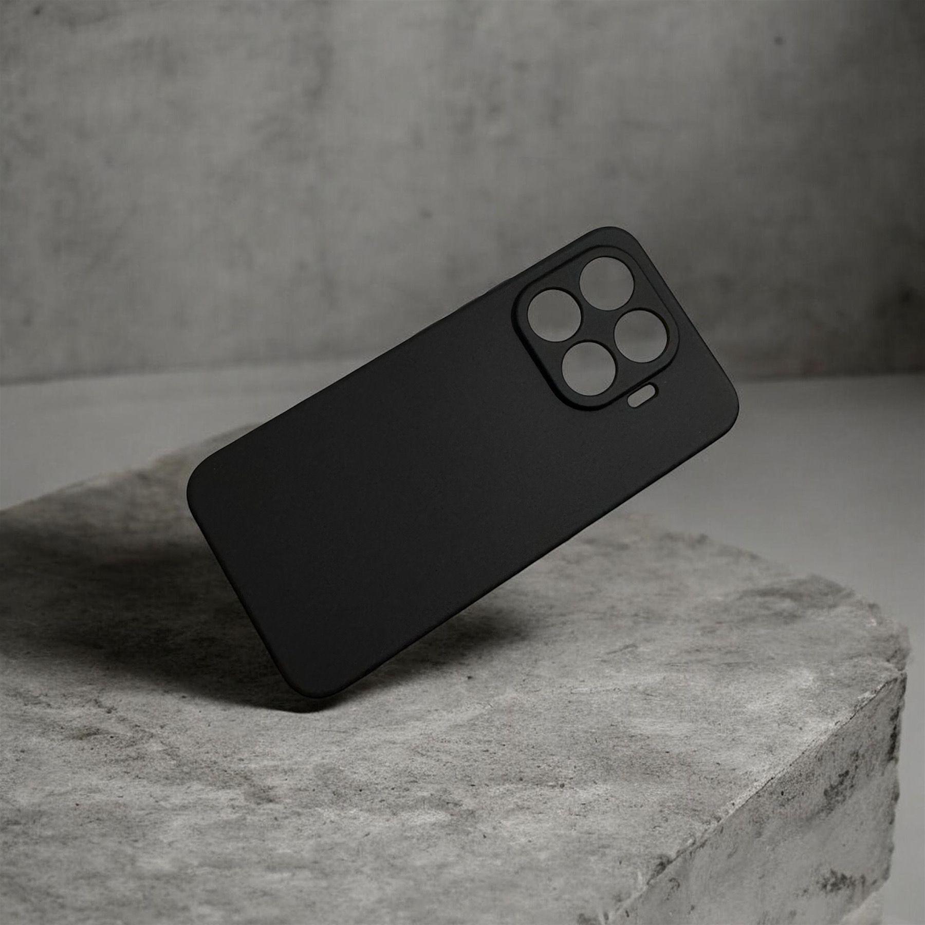Carcasa De Silicona Para Xiaomi 17T Pro Negro-3