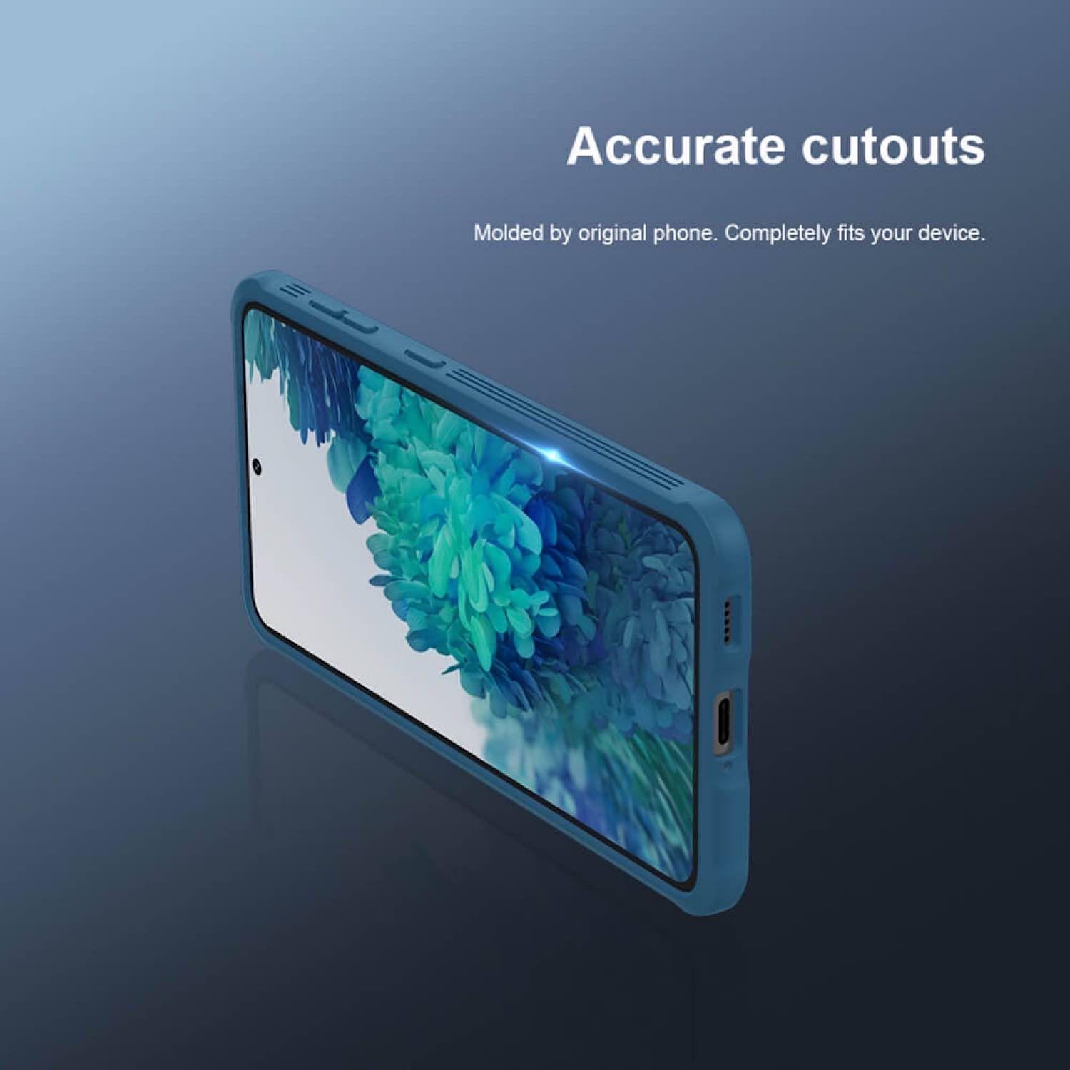 Carcasa Nillkin Camshield Pro Para Samsung S21 Plus-Azul-5