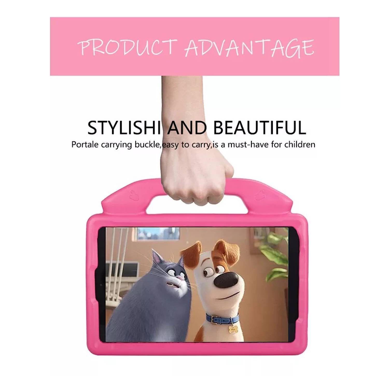 Carcasa Para Samsung Tab A7 Lite de 8,7 Pulgadas-Rosado-2