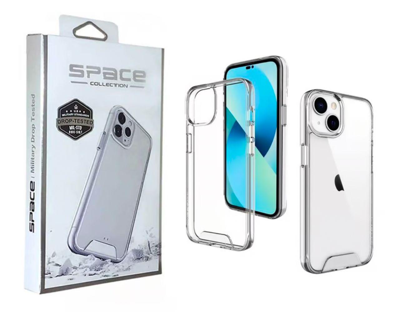 Carcasa Space Transparente Para IPhone 14 Normal-1