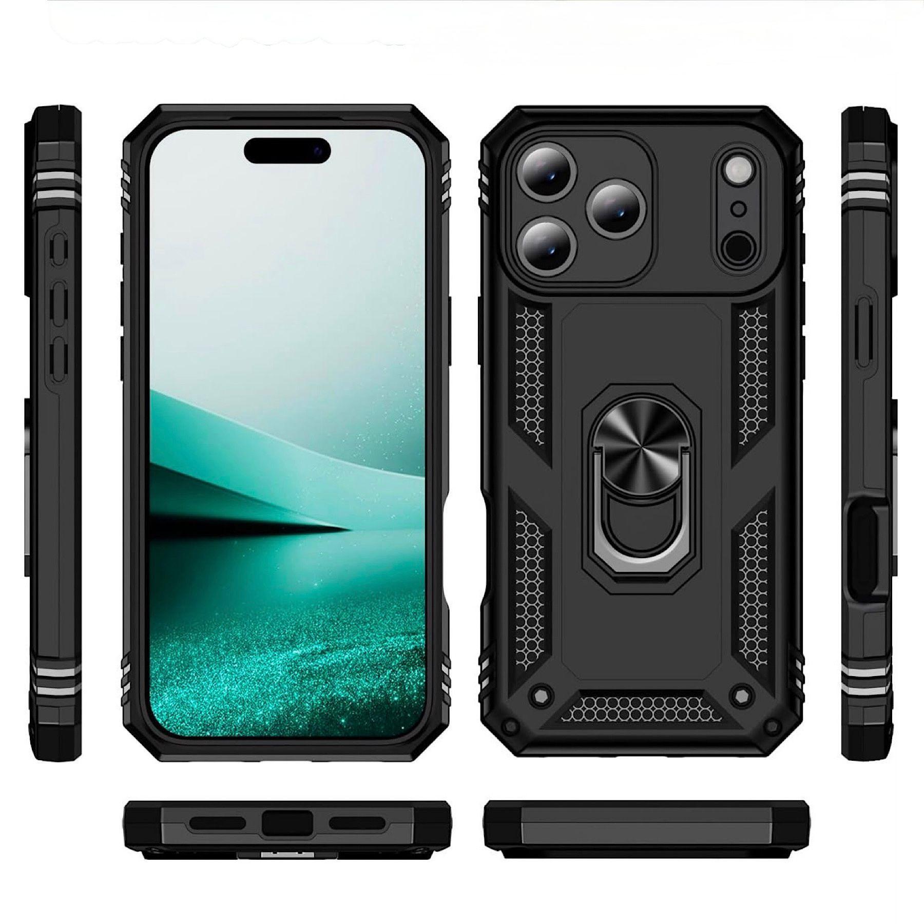 Carcasa Armor Reforzada Para iPhone 17 Pro Max-4