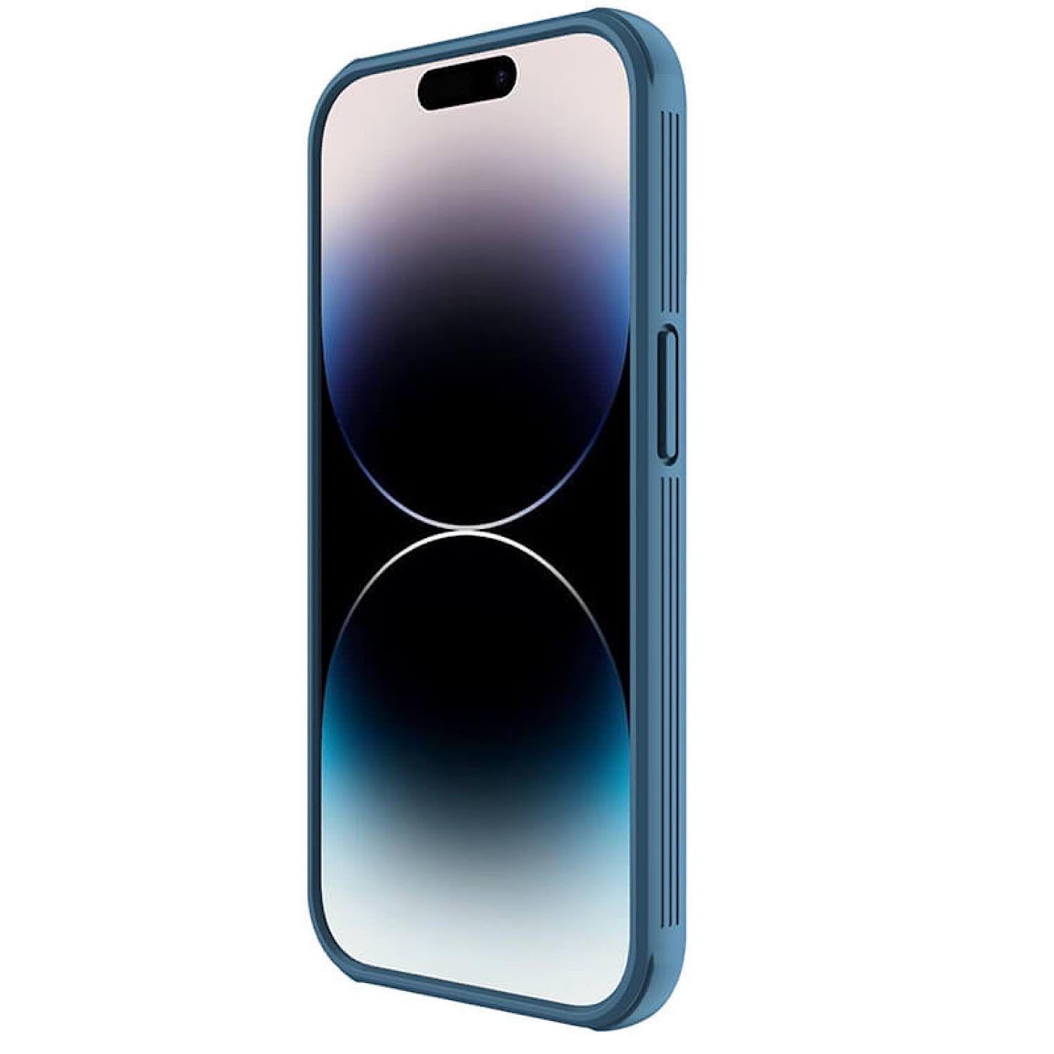 Carcasa Nillkin Camshield Pro Para iPhone 14 Pro-Azul-3