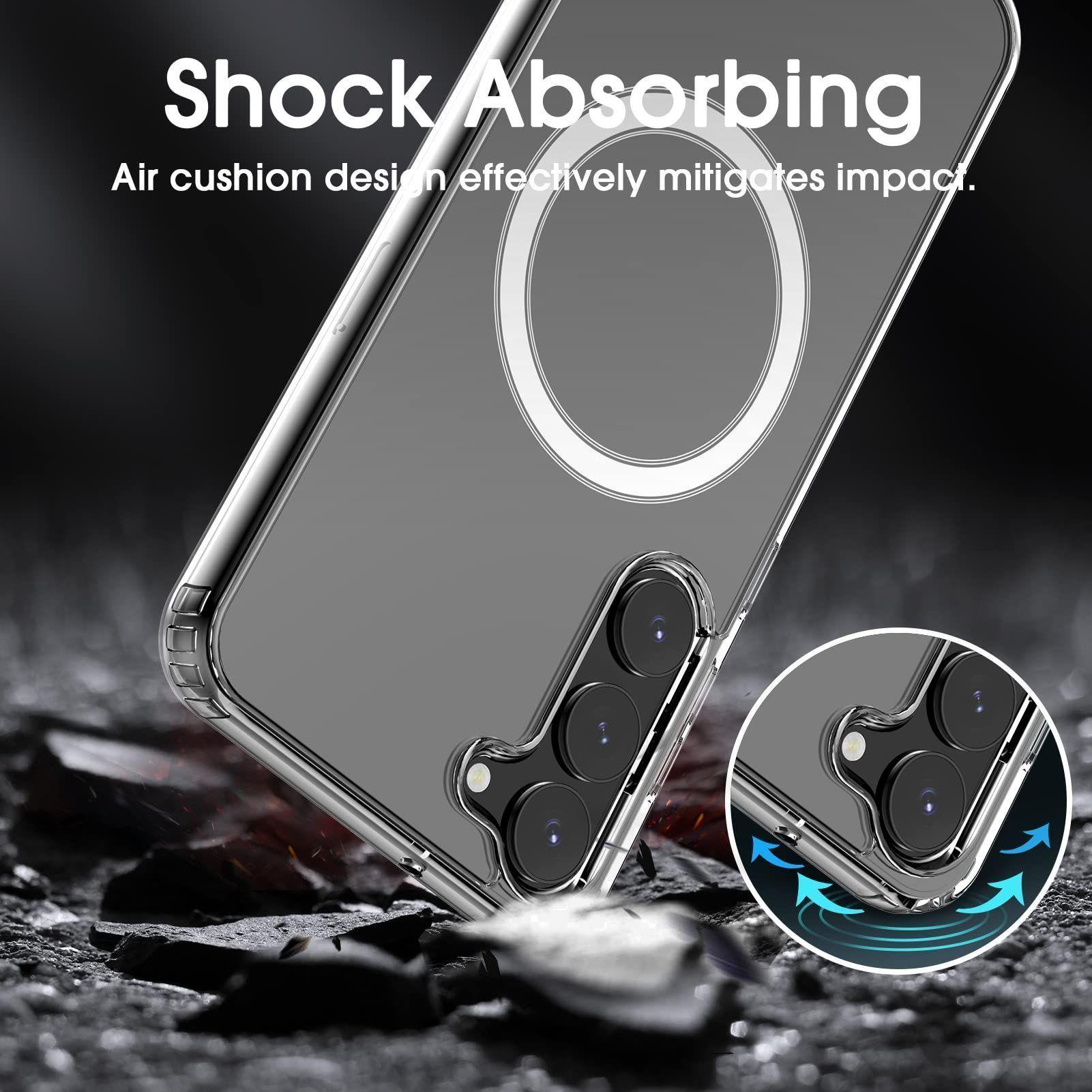 Carcasa Transparente Con Magsafe Para Samsung S23 Normal-5