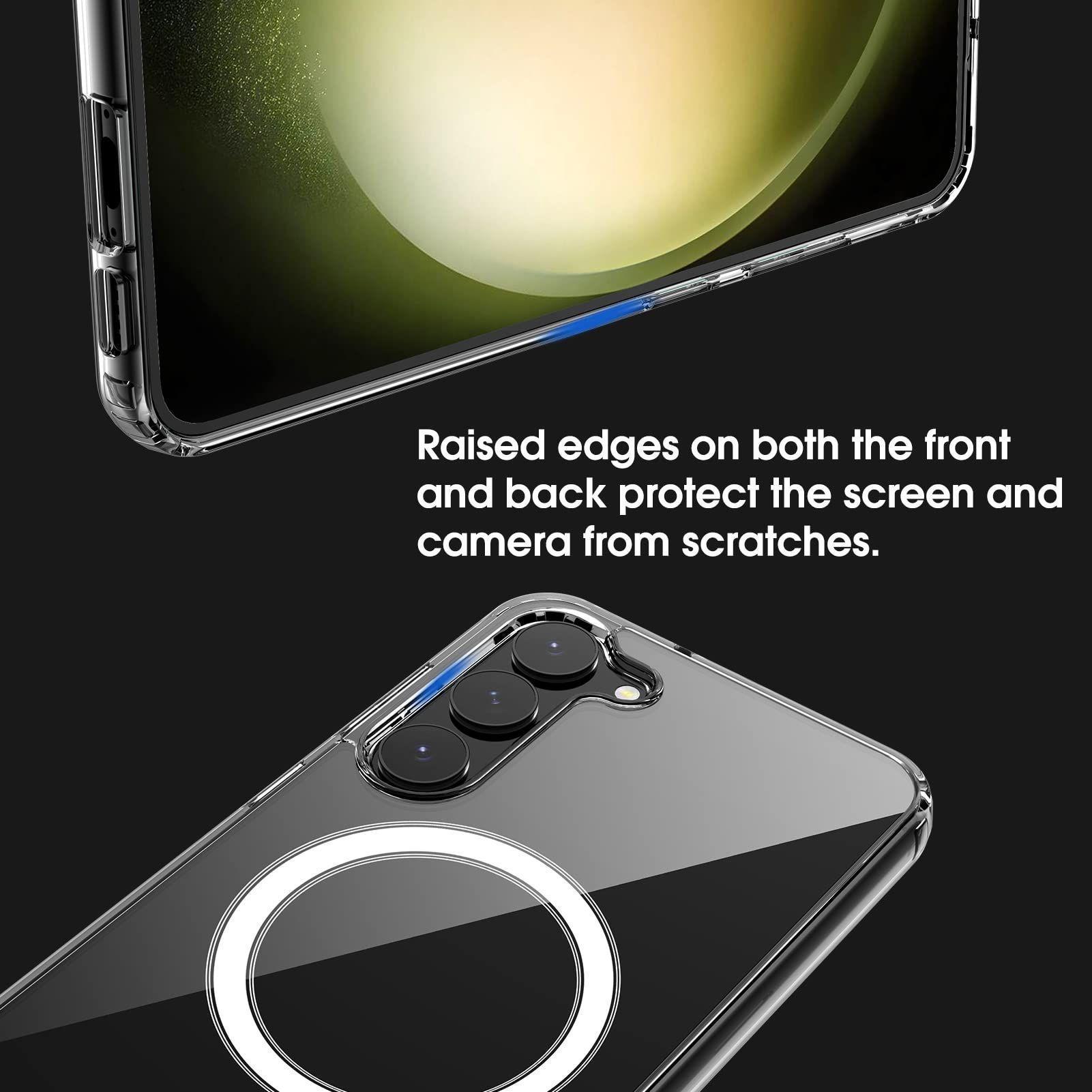 Carcasa Transparente Con Magsafe Para Samsung S23 Normal-7