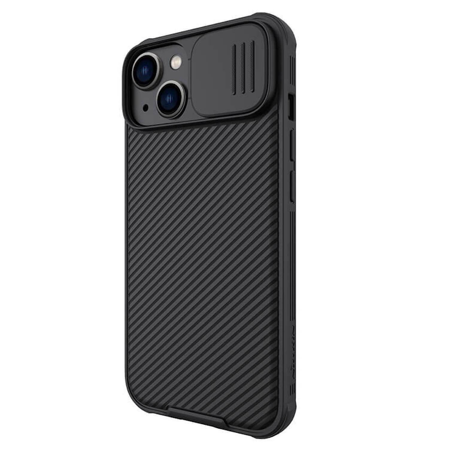 Carcasa Nillkin Camshield Pro Para iPhone 14 Normal-Negro-1