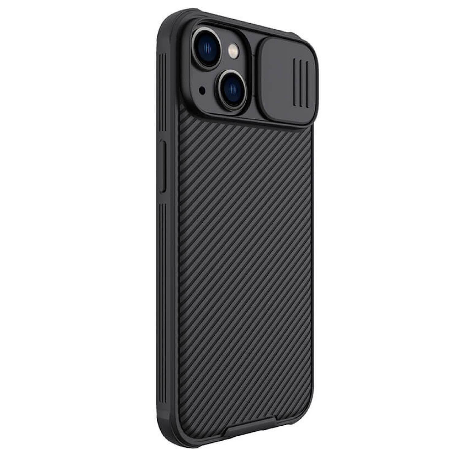 Carcasa Nillkin Camshield Pro Para iPhone 14 Normal-Negro-4