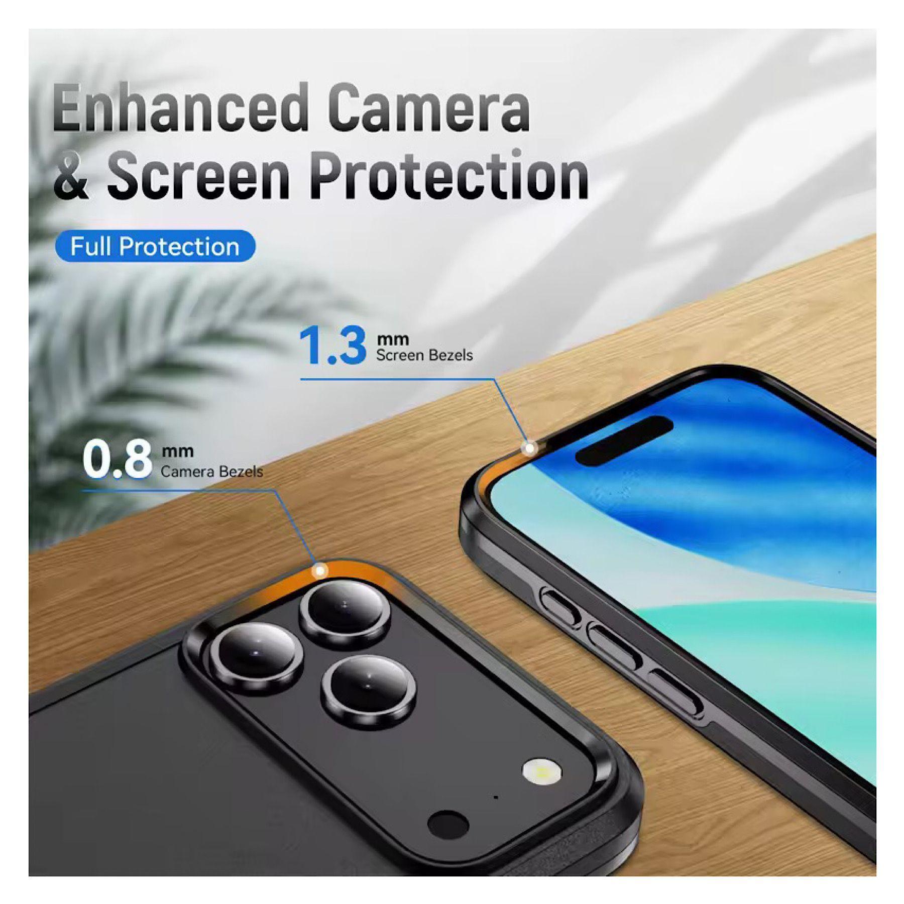 Carcasa Reforzada Doble Capa Para iPhone 17 Pro-3