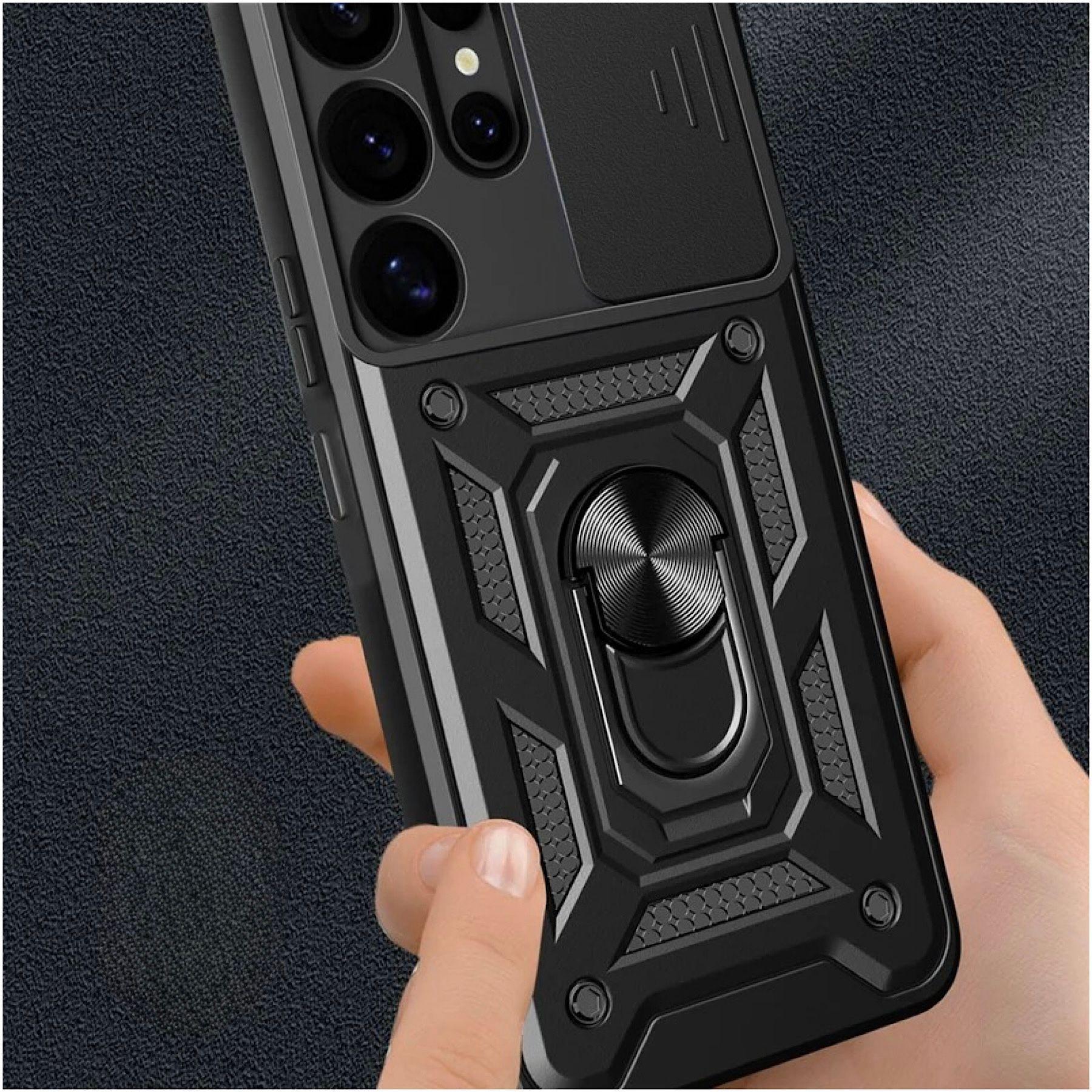 Carcasa Armor Con Anillo Para Samsung S26 Ultra-2