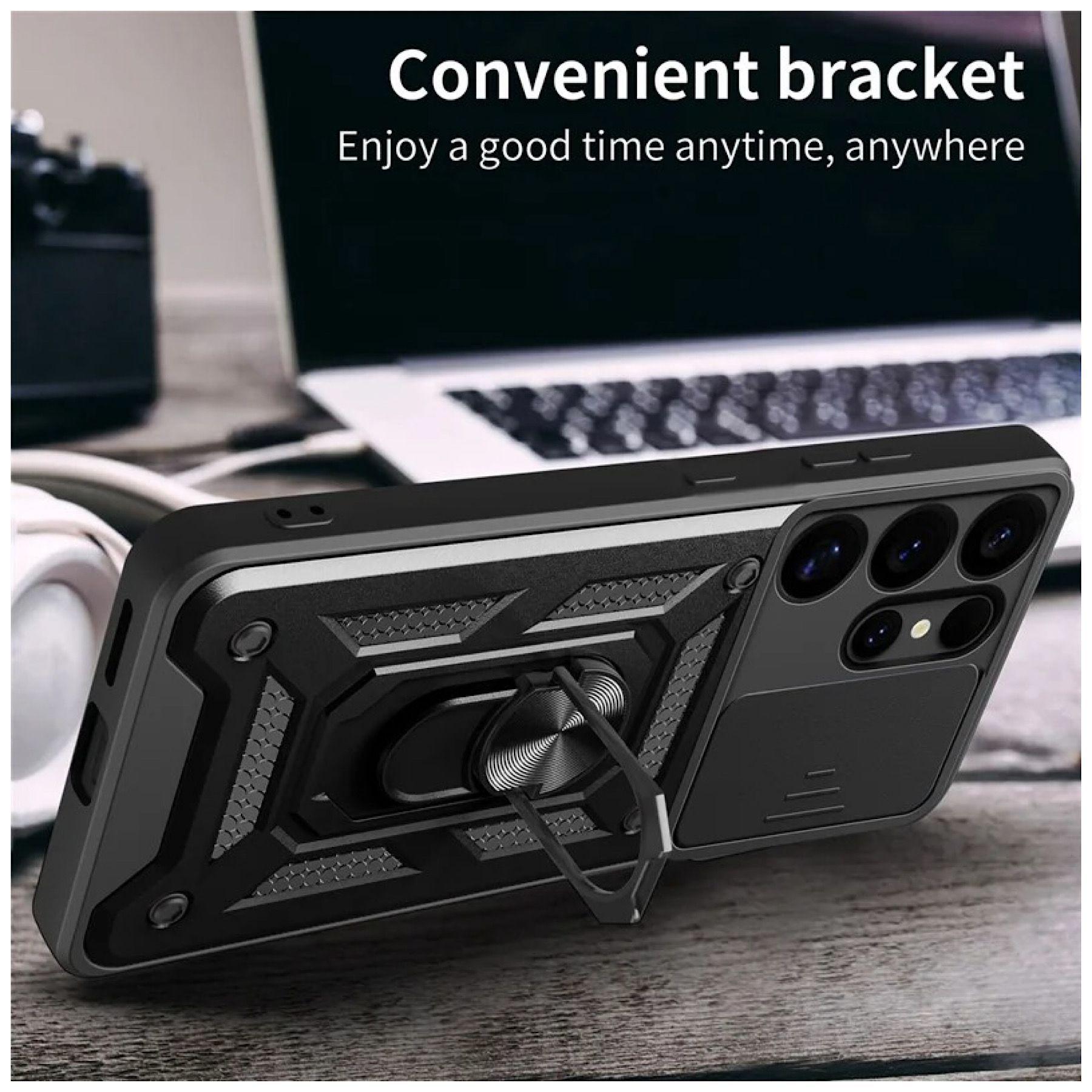 Carcasa Armor Con Anillo Para Samsung S26 Ultra-3
