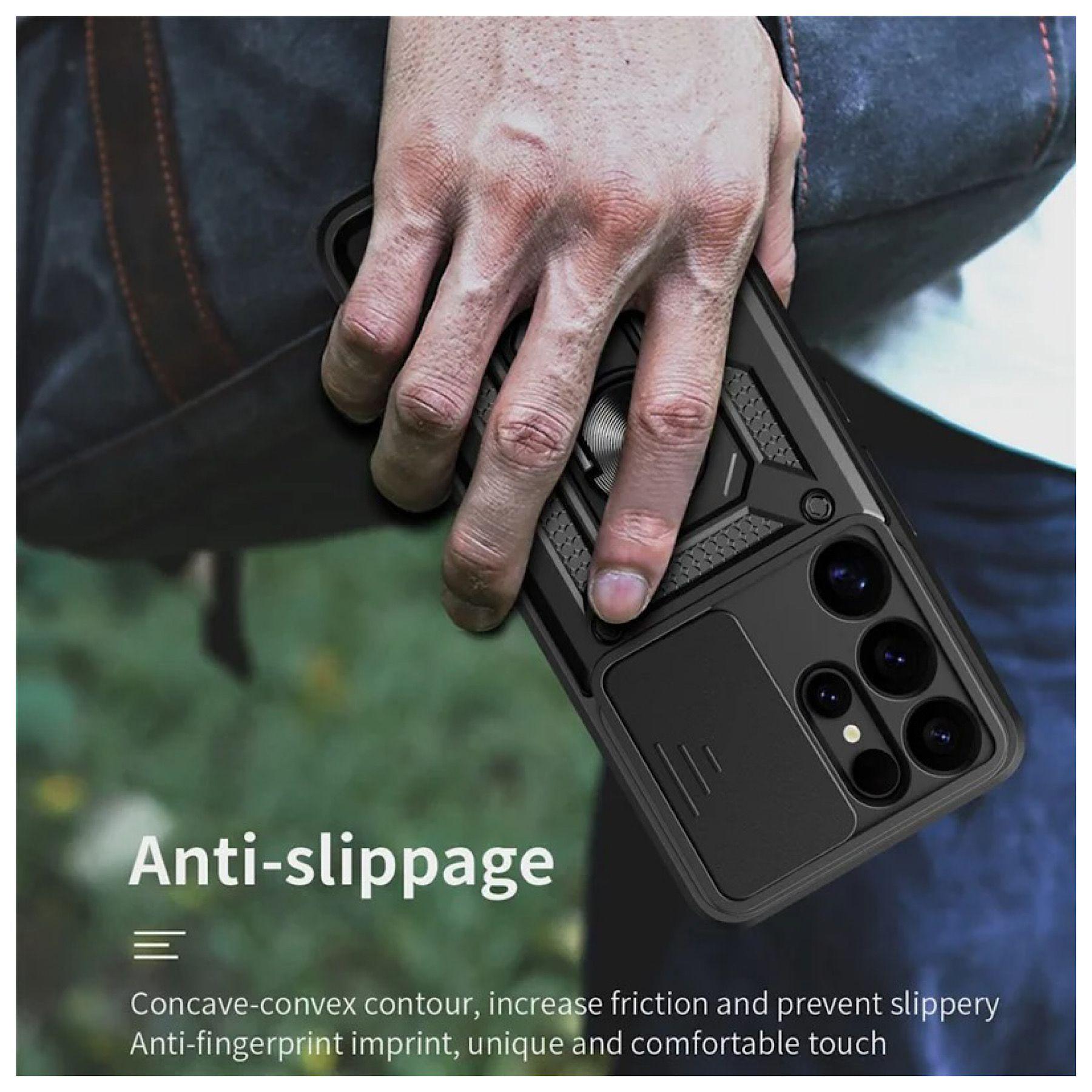 Carcasa Armor Con Anillo Para Samsung S26 Ultra-4
