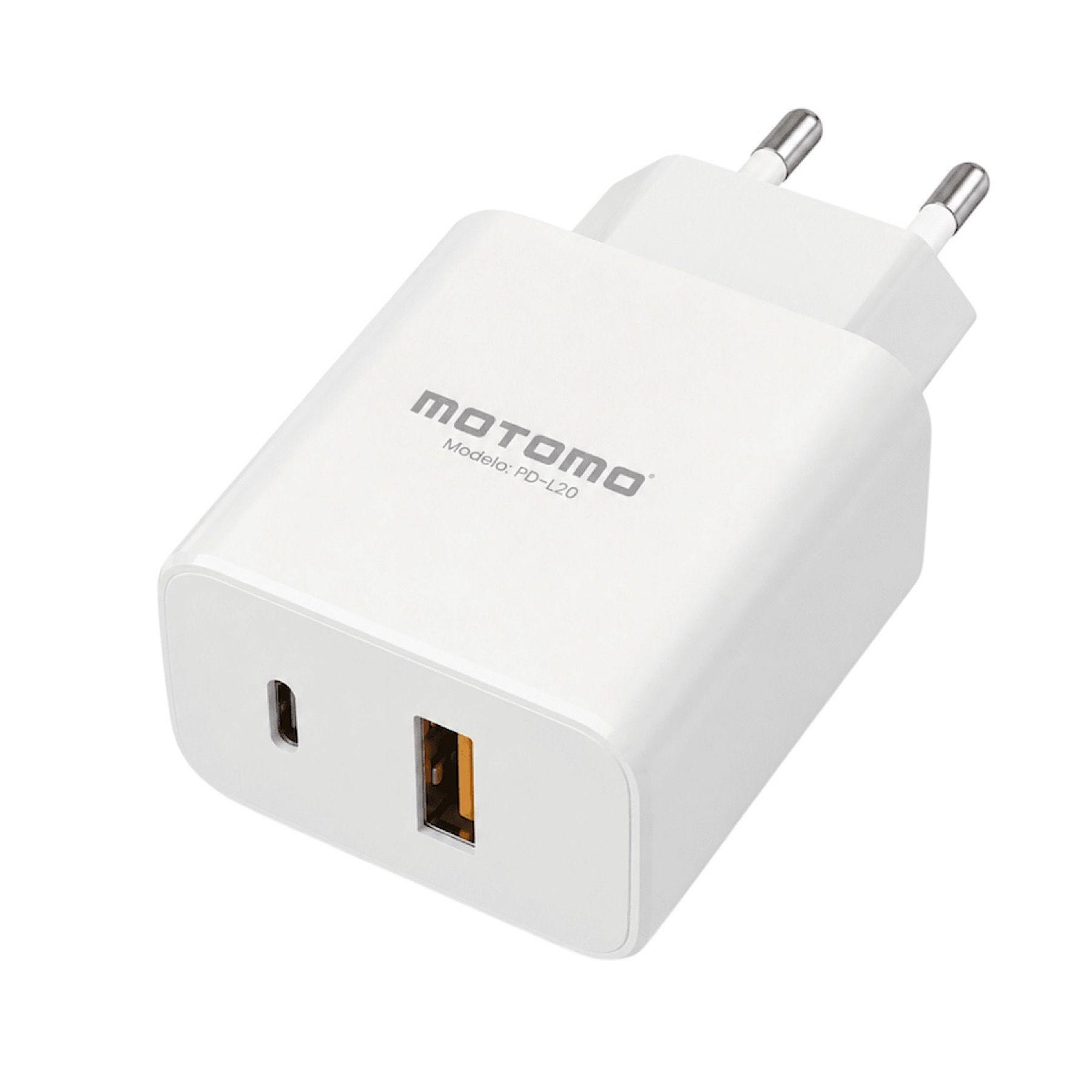 Cargador De Pared Motomo 20w Compatible iPh 8 al 14 Pro Max-2