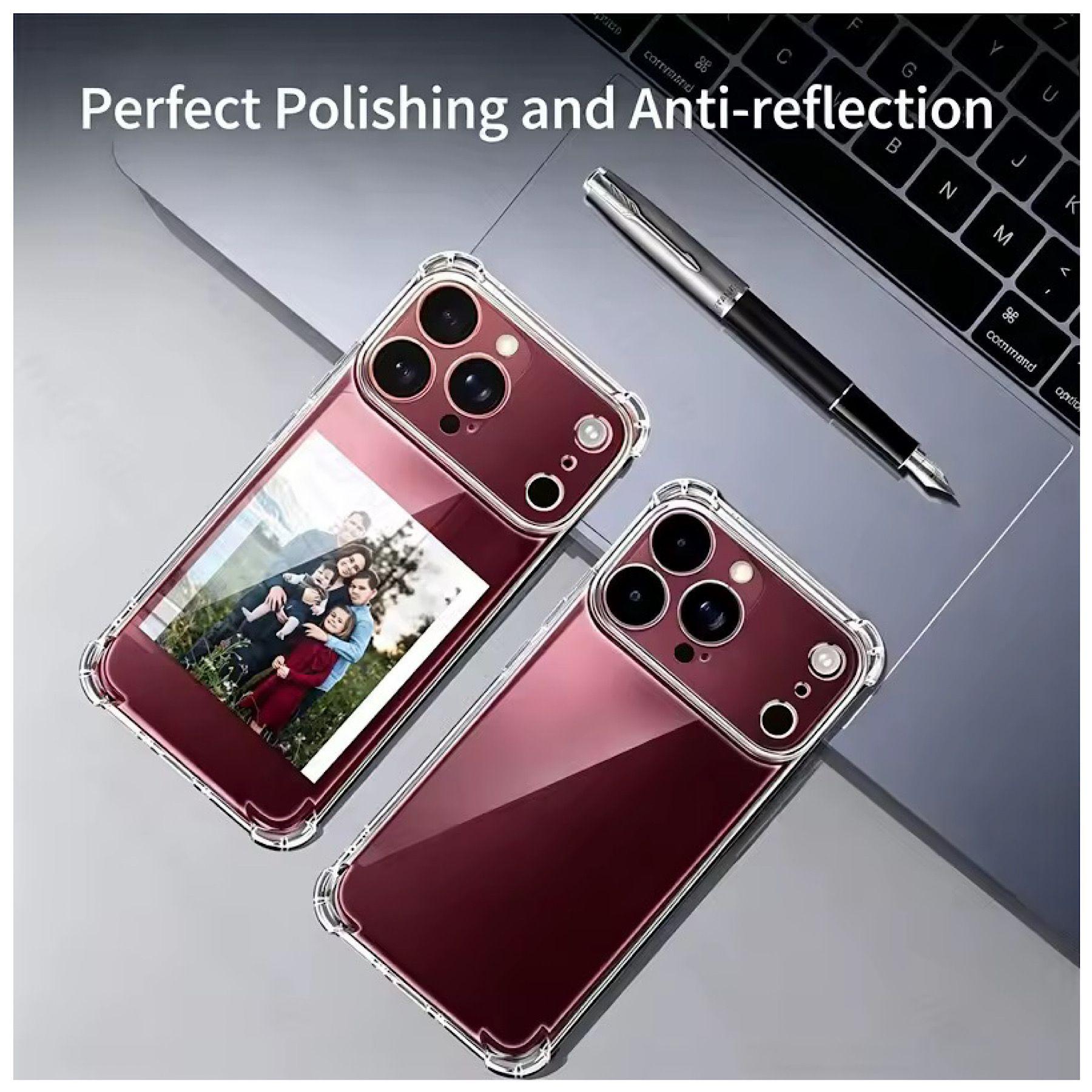 Carcasa Transparente Para iPhone 18 Pro/17 Pro-4