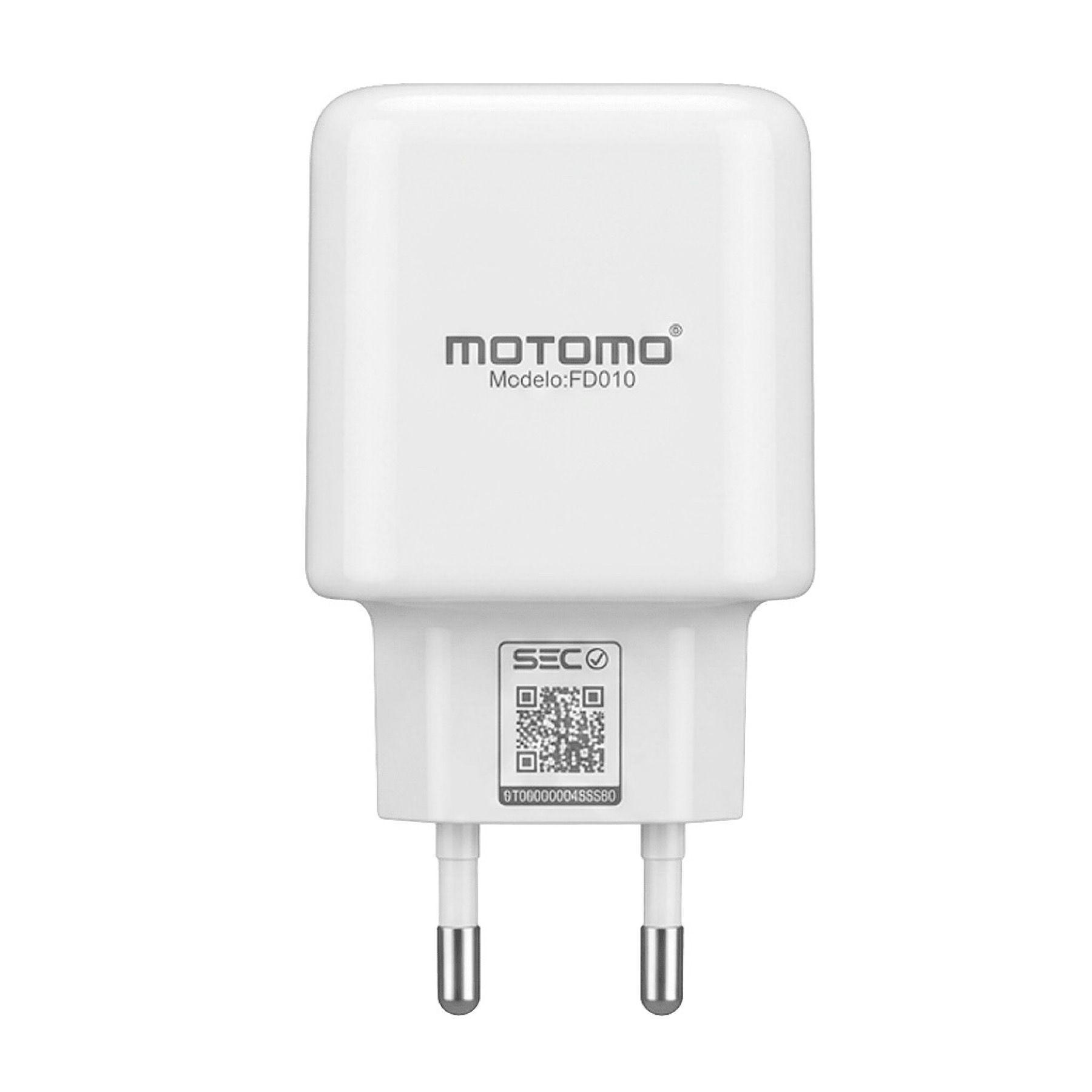 Cargador de Pared Motomo 20w Doble Puerto-2