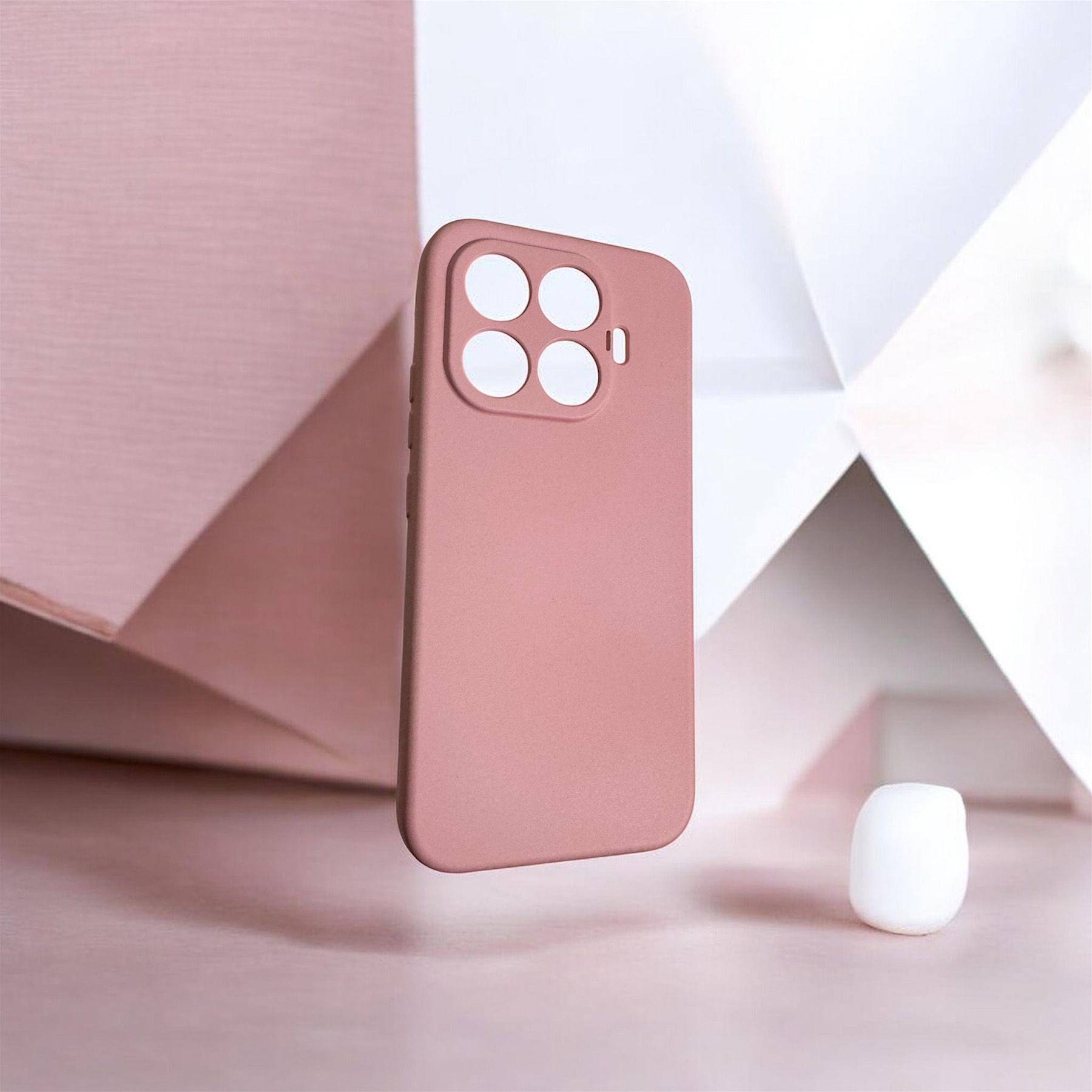 Carcasa de Silicona Para Xiaomi 17T Rosa-4
